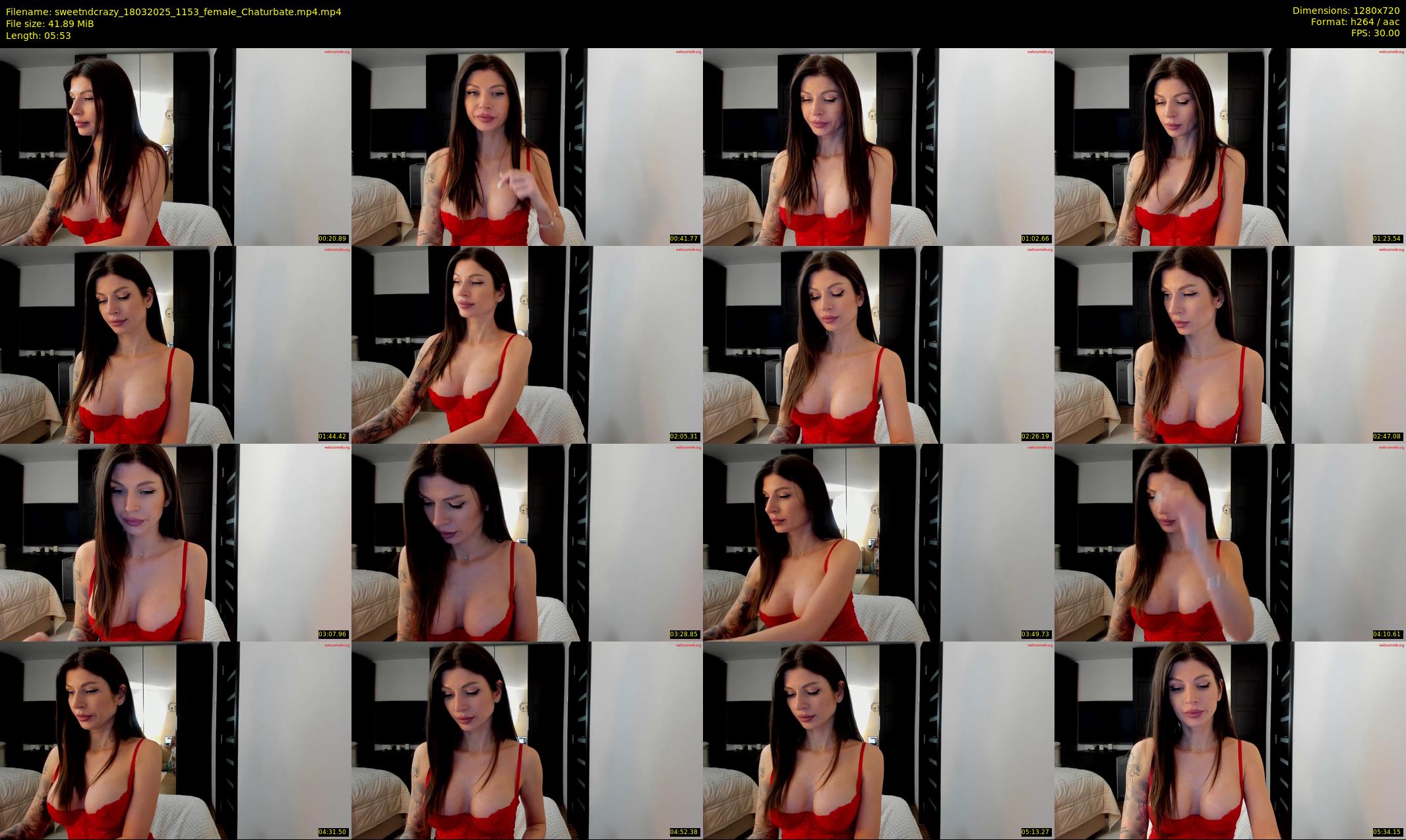 sweetndcrazy — 6 minute Chaturbate female cam show recording, 720p, Mar 18, 2025