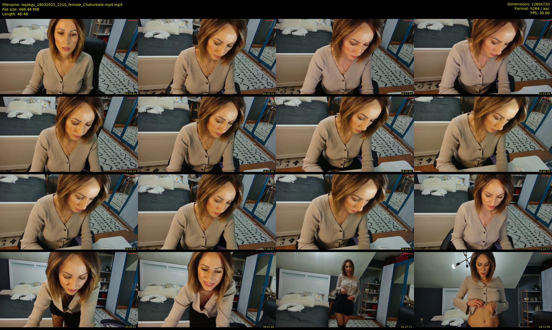 toplegs — 47 minute Chaturbate female cam show recording, 720p, Mar 18, 2025
