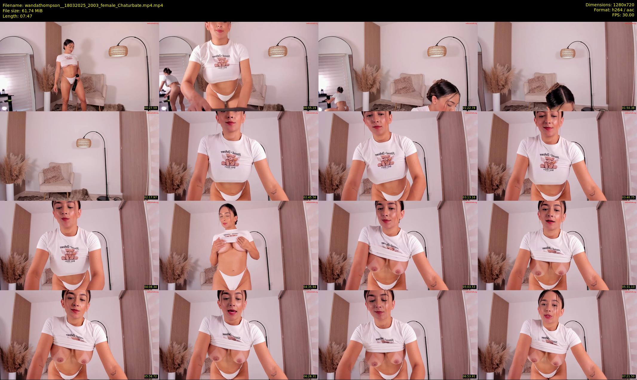 wandathompson_ — 8 minute Chaturbate female cam show recording, 720p, Mar 18, 2025