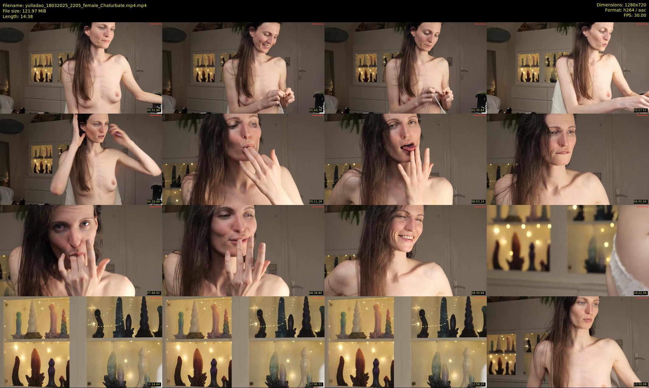 yulladao — 15 minute Chaturbate female cam show recording, 720p, Mar 18, 2025