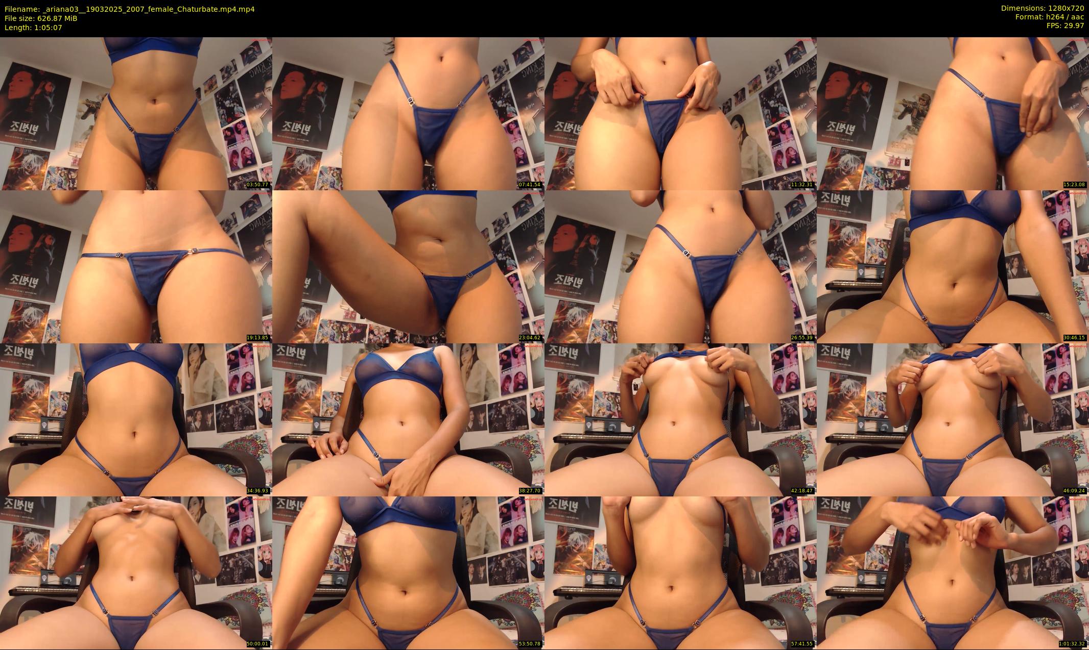 _ariana03_ — 66 minute Chaturbate female cam show recording, 720p, Mar 19, 2025