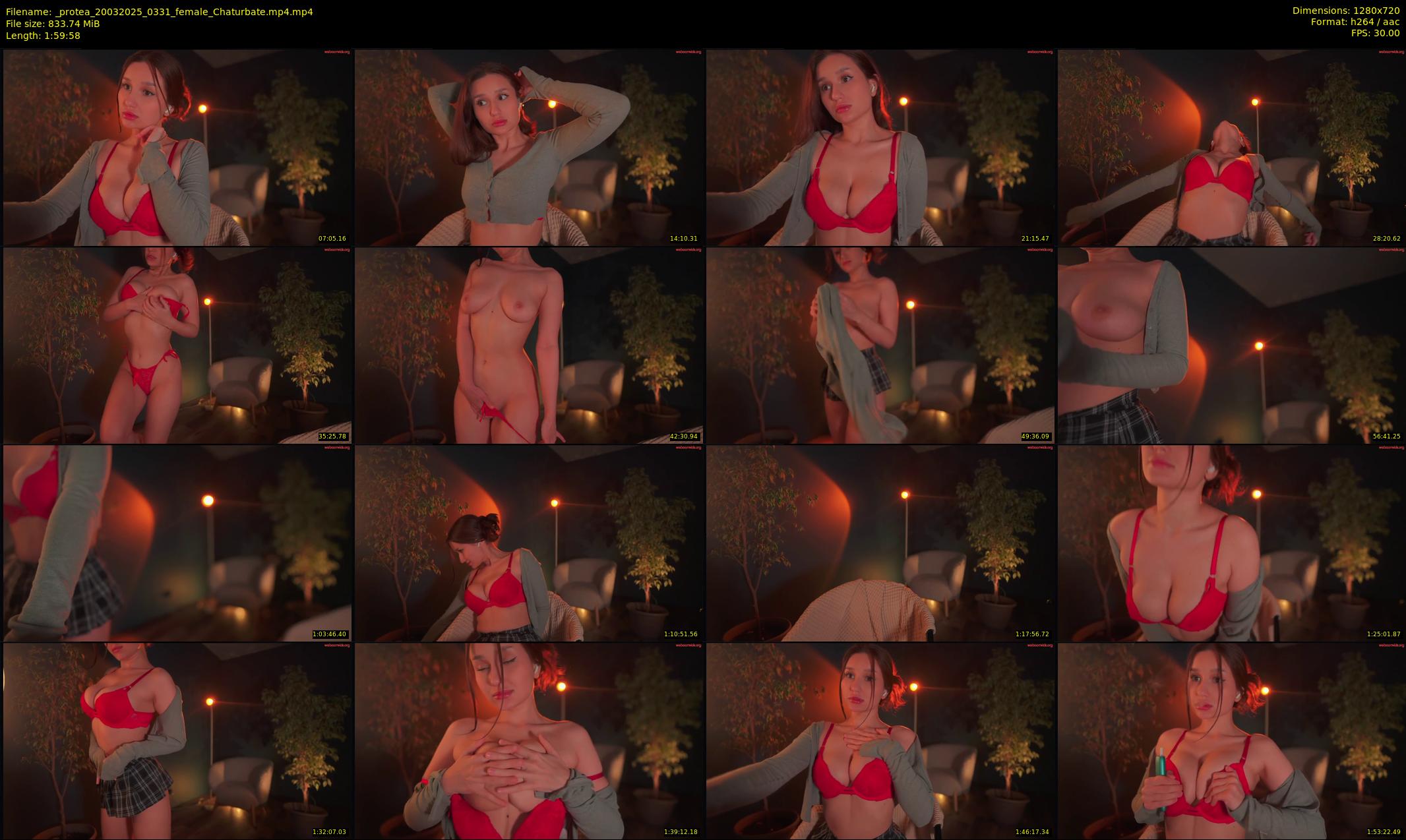 _protea — 120 minute Chaturbate female cam show recording, 720p, Mar 20, 2025
