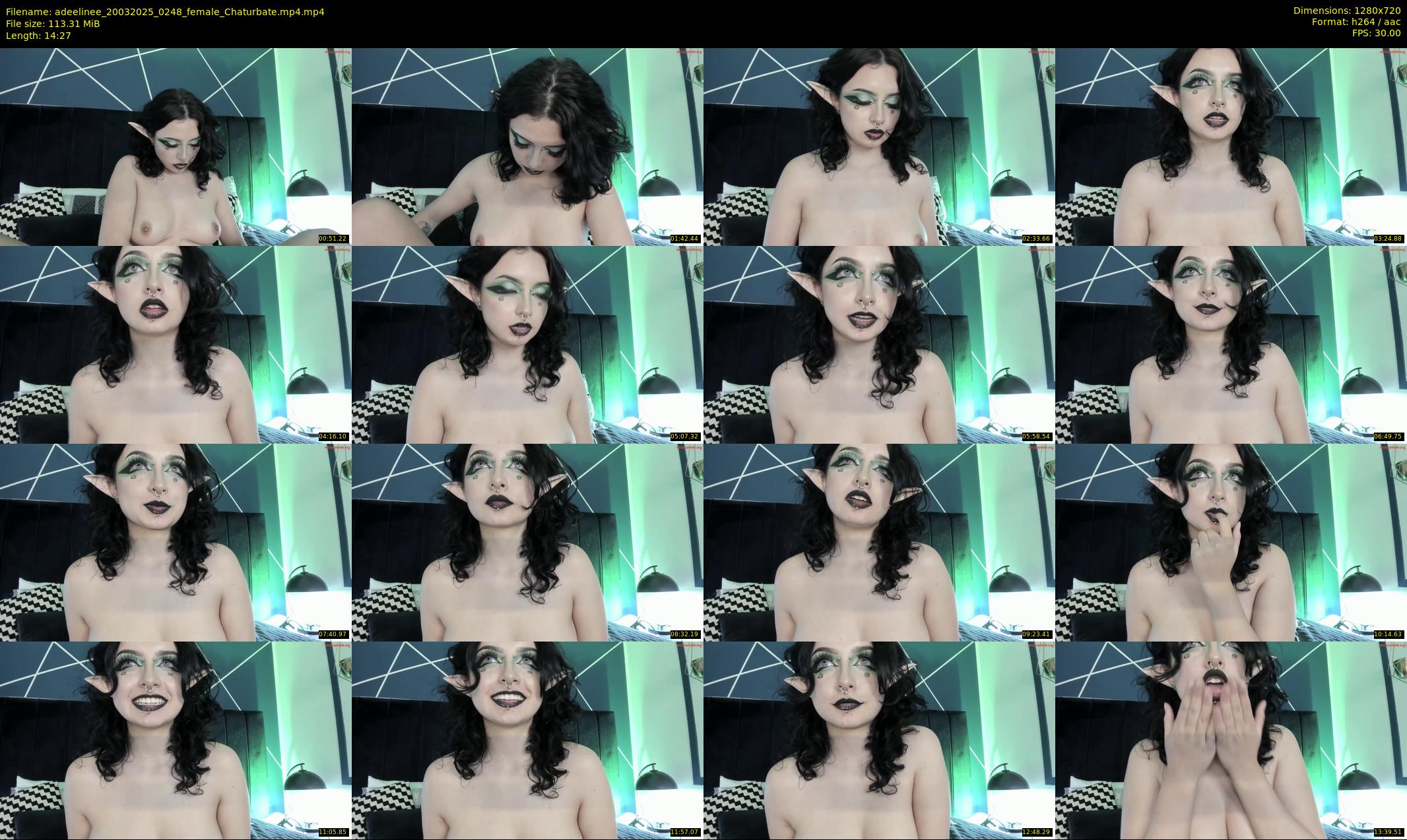 adeelinee — 15 minute Chaturbate female cam show recording, 720p, Mar 20, 2025