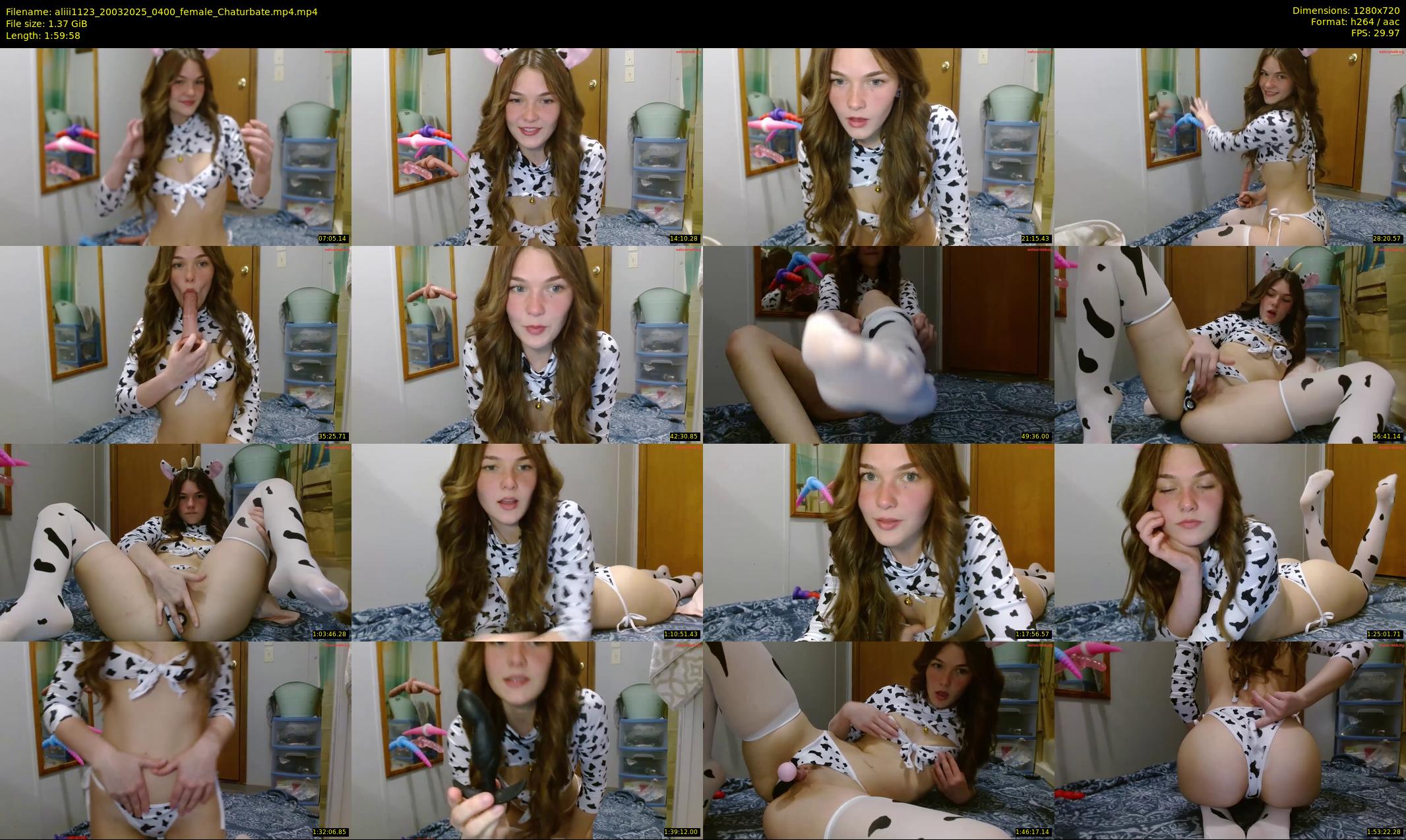 aliii1123 — 120 minute Chaturbate female cam show recording, 720p, Mar 20, 2025