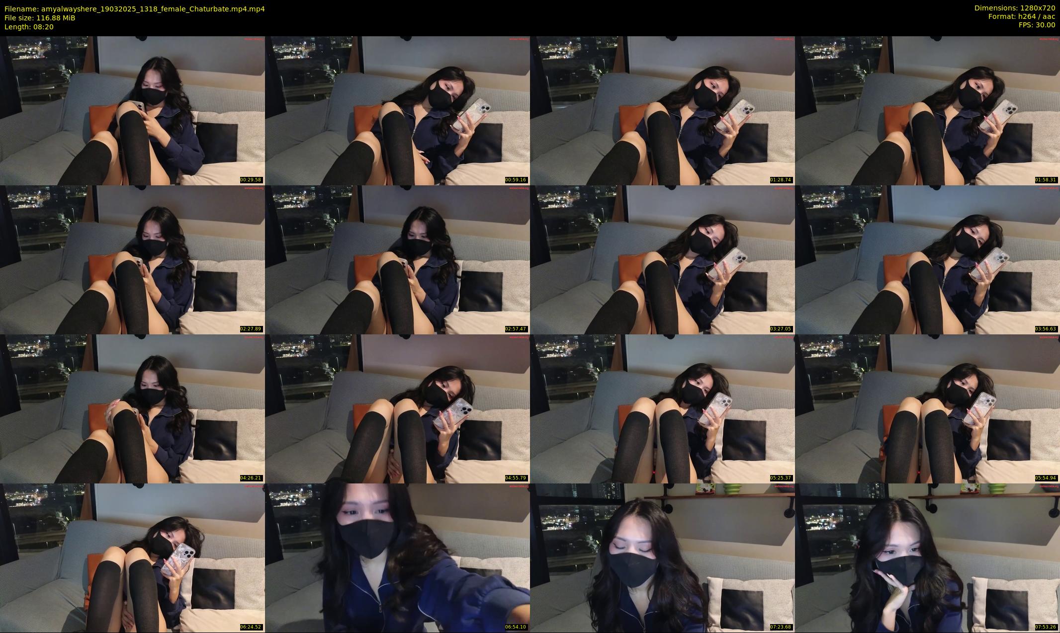 amyalwayshere — 9 minute Chaturbate female cam show recording, 720p, Mar 19, 2025