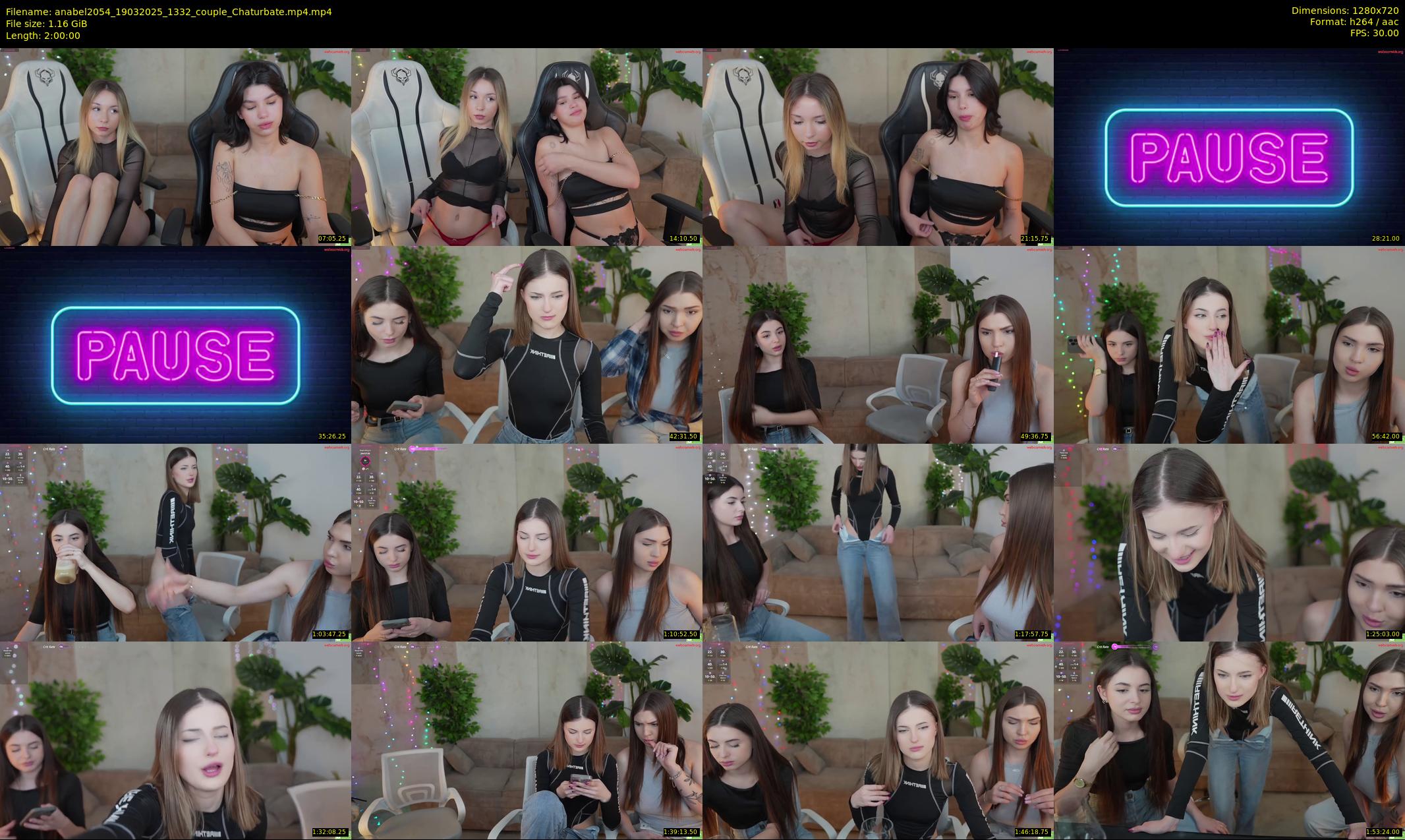 anabel2054 — 120 minute Chaturbate female cam show recording, 720p, Mar 19, 2025