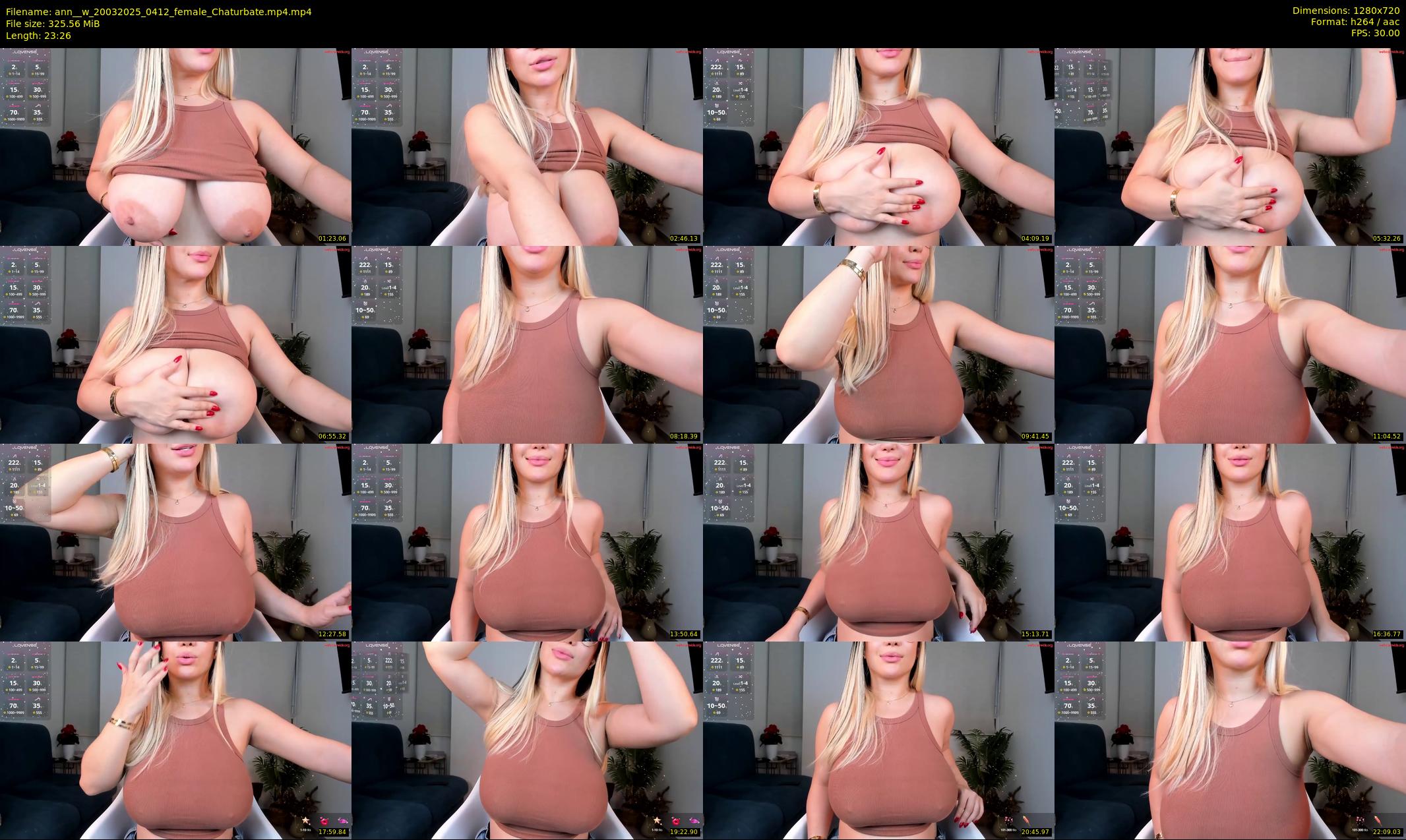ann__w — 24 minute Chaturbate female cam show recording, 720p, Mar 20, 2025