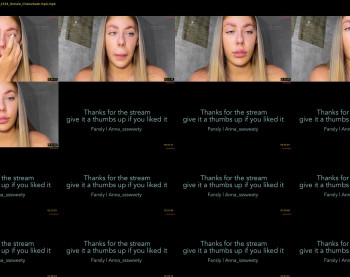 anna_ssweety — 3 minute Chaturbate female cam show recording, 720p, Mar 19, 2025