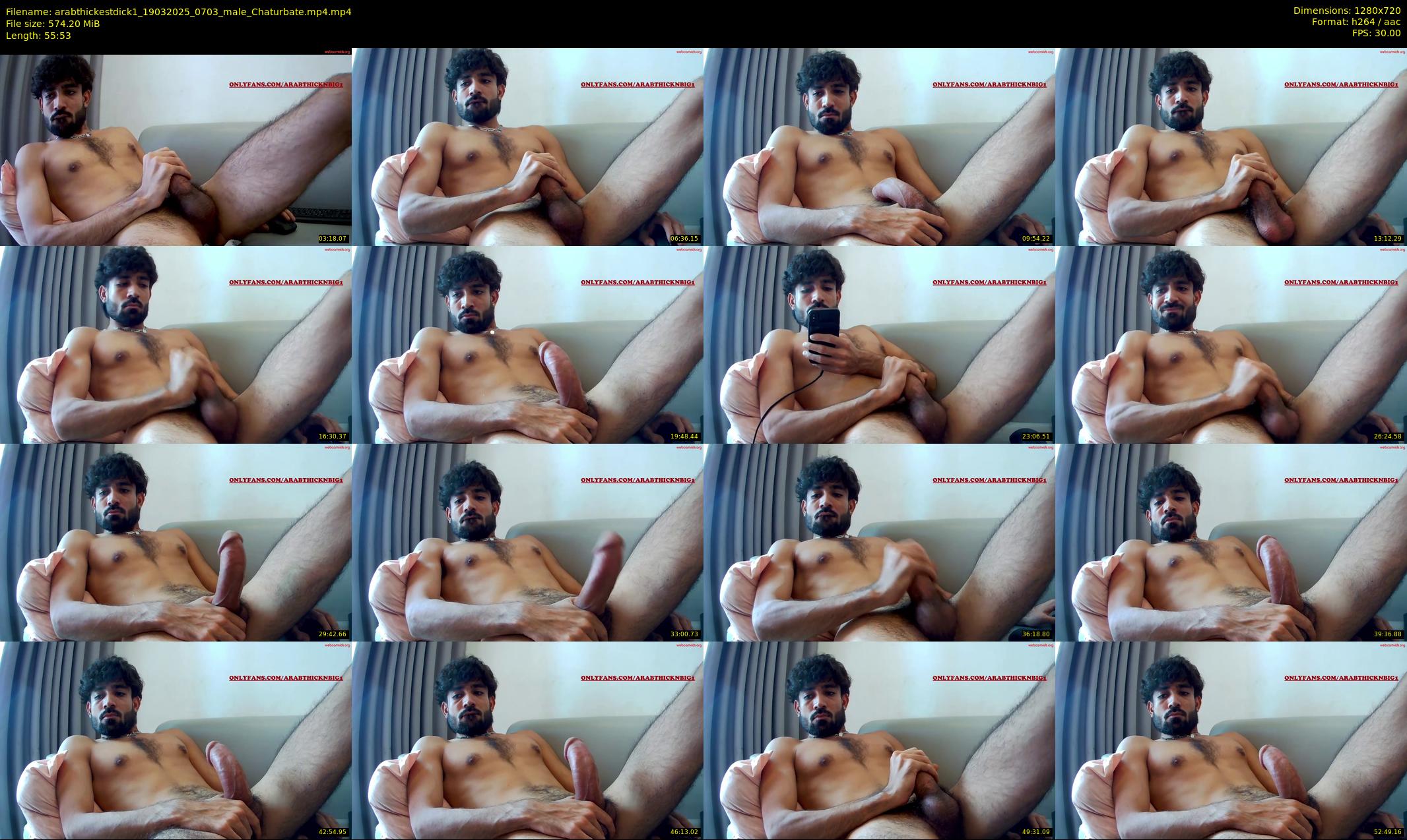 arabthickestdick1 — 56 minute Chaturbate couple cam show recording, 720p, Mar 19, 2025