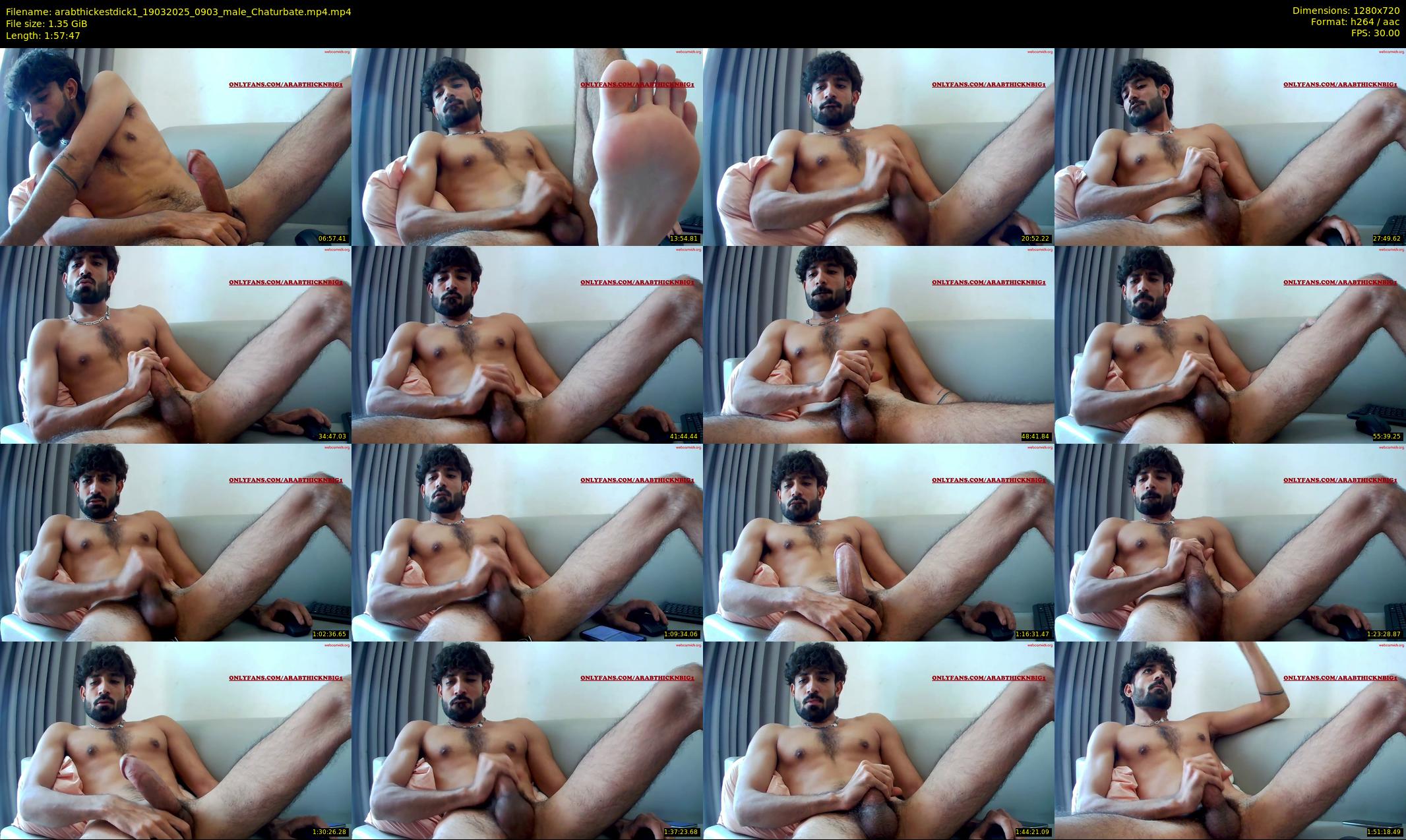 arabthickestdick1 — 118 minute Chaturbate couple cam show recording, 720p, Mar 19, 2025