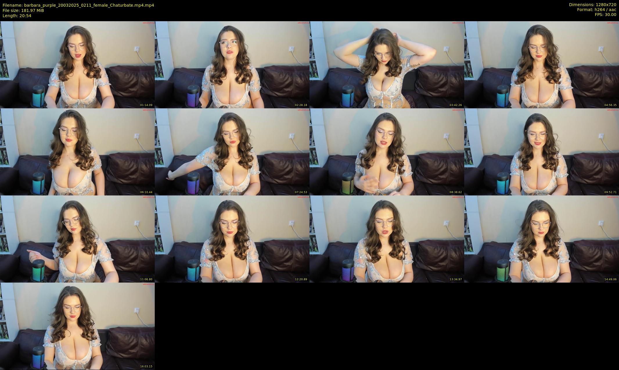 barbara_purple — 21 minute Chaturbate female cam show recording, 720p, Mar 20, 2025