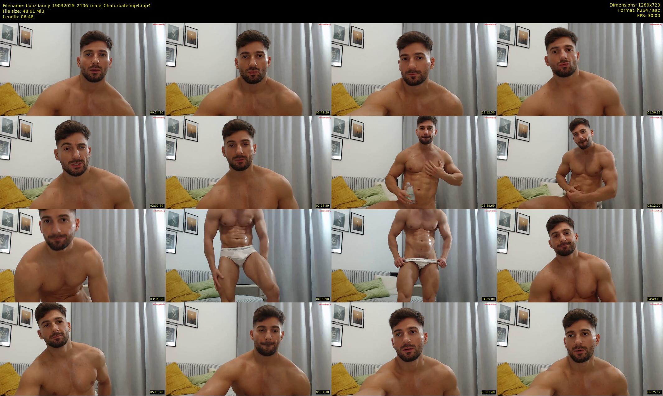 bunzdanny — 7 minute Chaturbate male cam show recording, 720p, Mar 19, 2025
