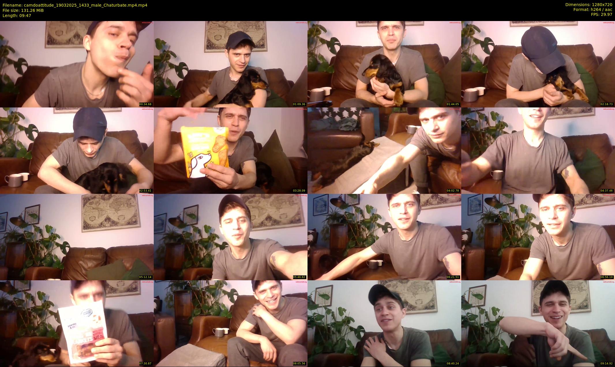 camdoattitude — 10 minute Chaturbate male cam show recording, 720p, Mar 19, 2025