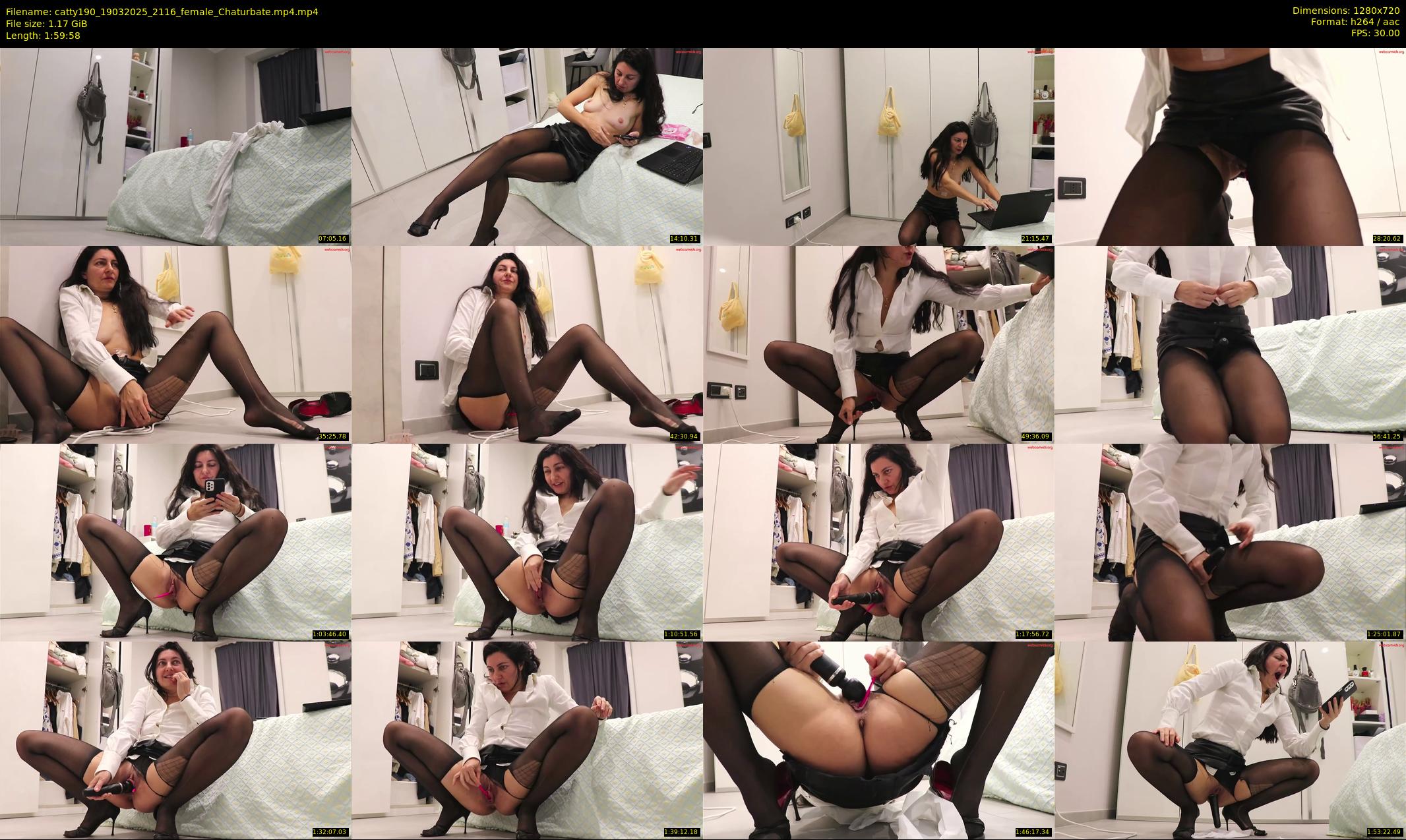 catty190 — 120 minute Chaturbate female cam show recording, 720p, Mar 19, 2025