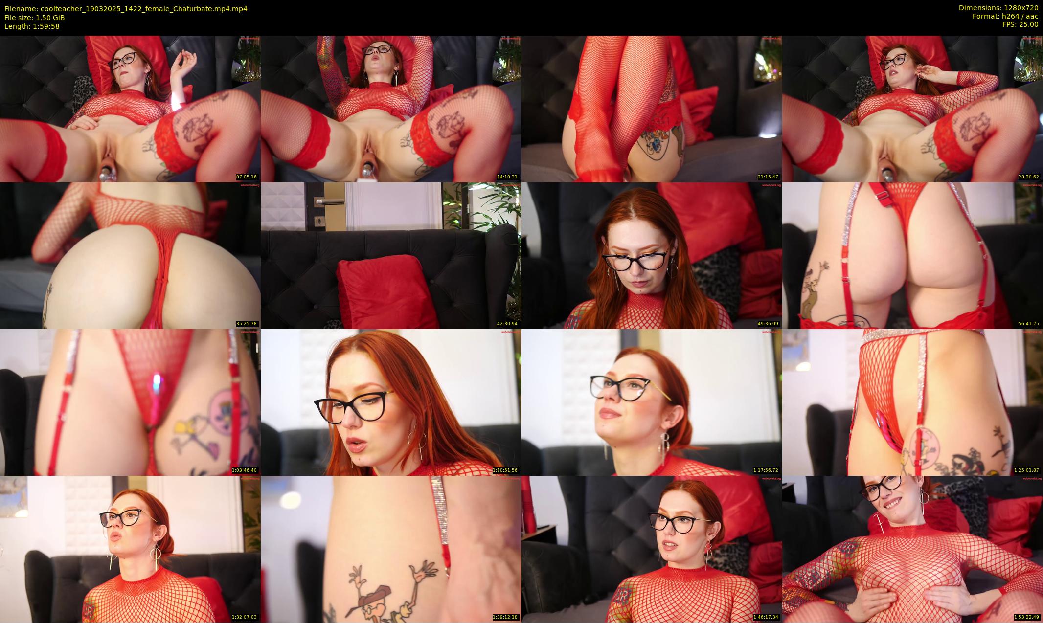 coolteacher — 120 minute Chaturbate female cam show recording, 720p, Mar 19, 2025