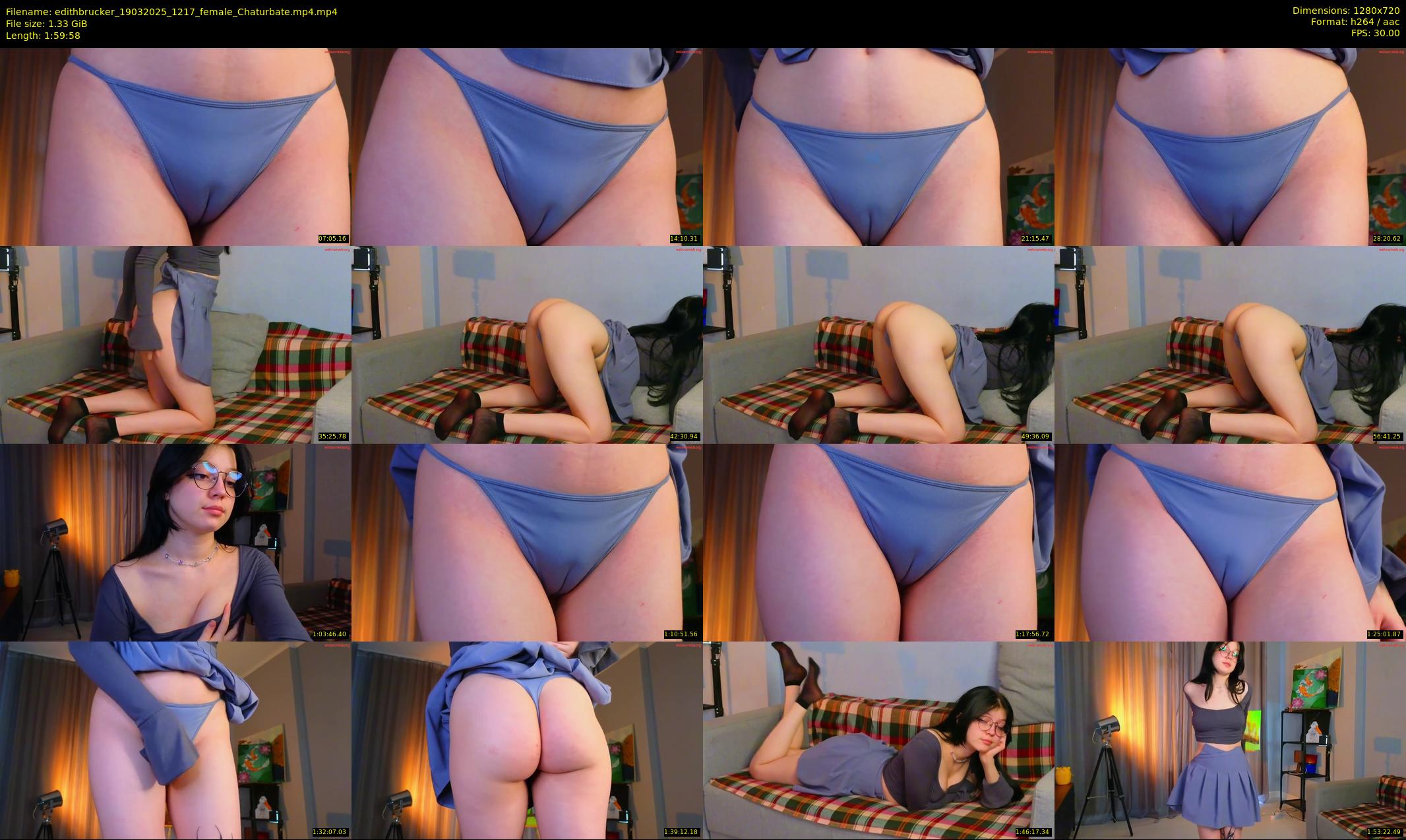 edithbrucker — 120 minute Chaturbate female cam show recording, 720p, Mar 19, 2025