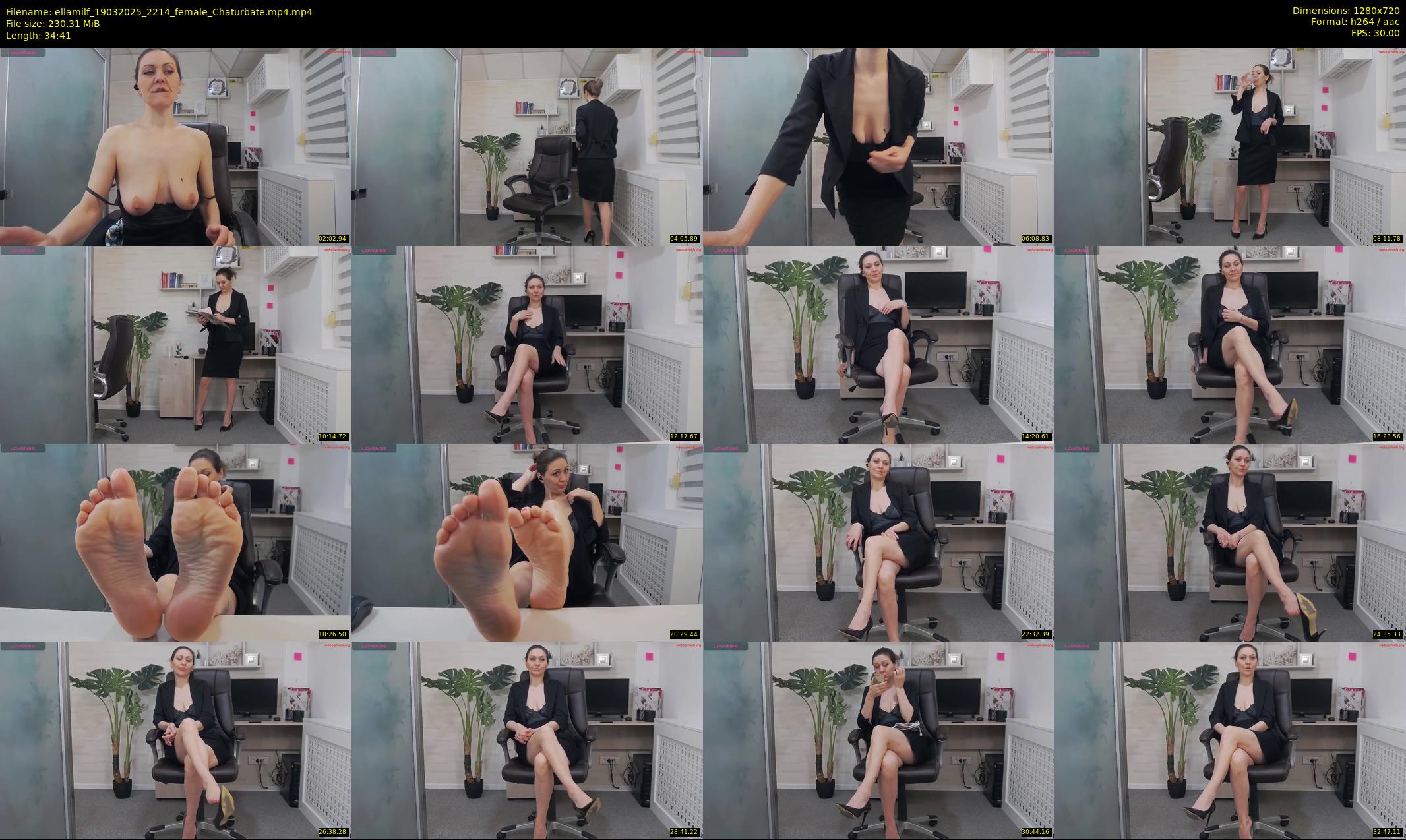 ellamilf — 35 minute Chaturbate female cam show recording, 720p, Mar 19, 2025