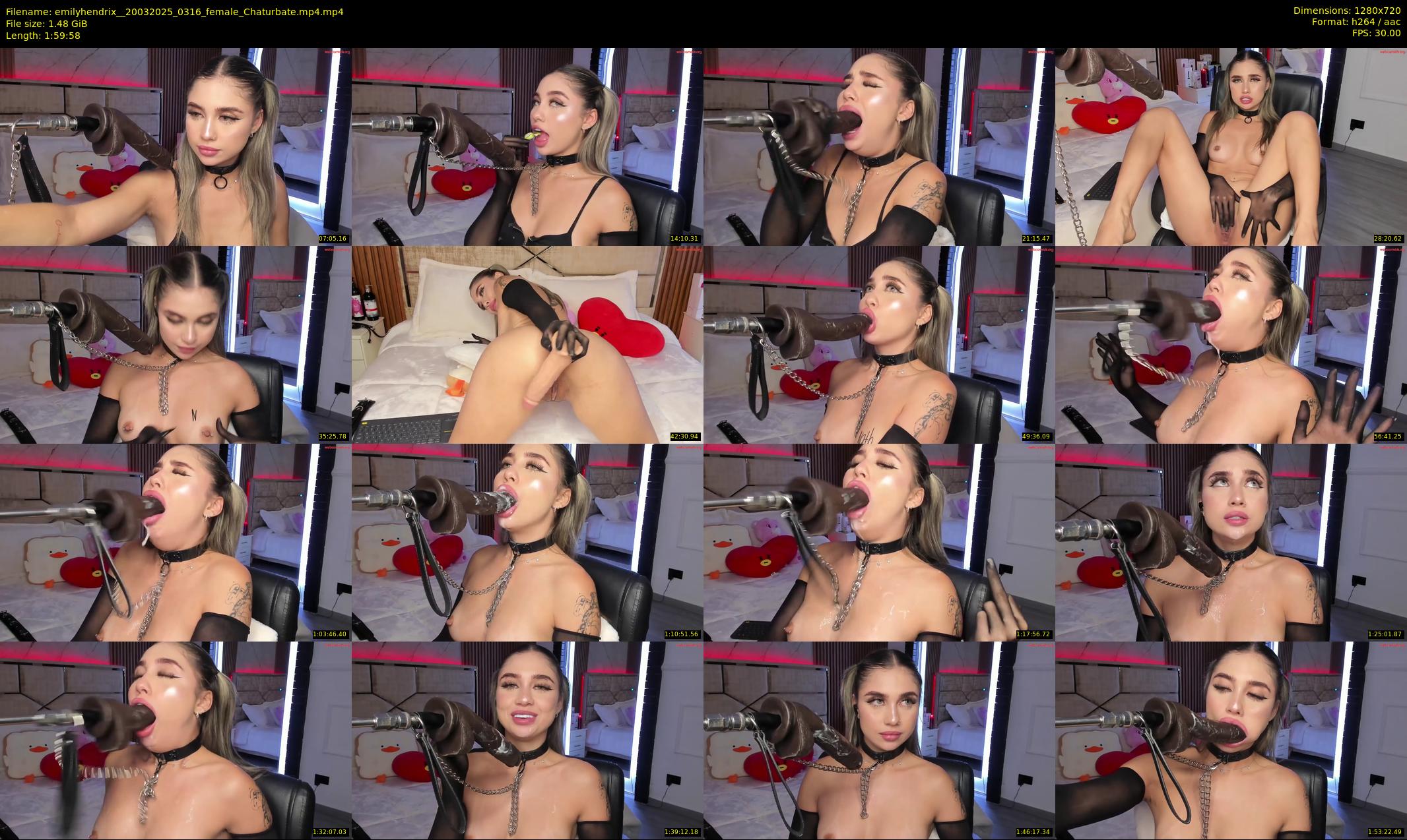 emilyhendrix_ — 120 minute Chaturbate couple cam show recording, 720p, Mar 20, 2025