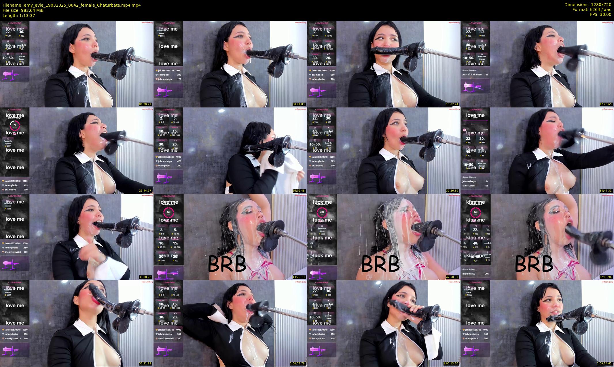 emy_evie — 74 minute Chaturbate female cam show recording, 720p, Mar 19, 2025