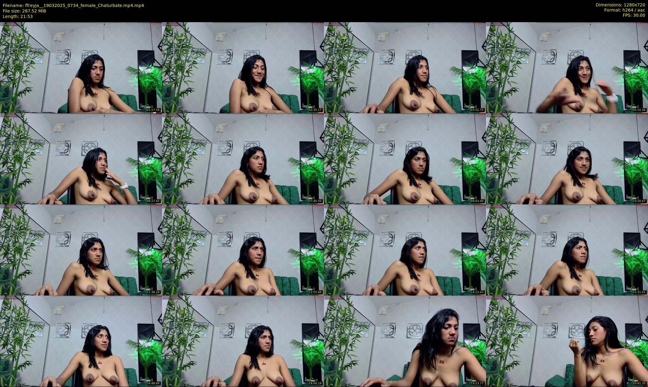 ffreyja_ — 22 minute Chaturbate female cam show recording, 720p, Mar 19, 2025