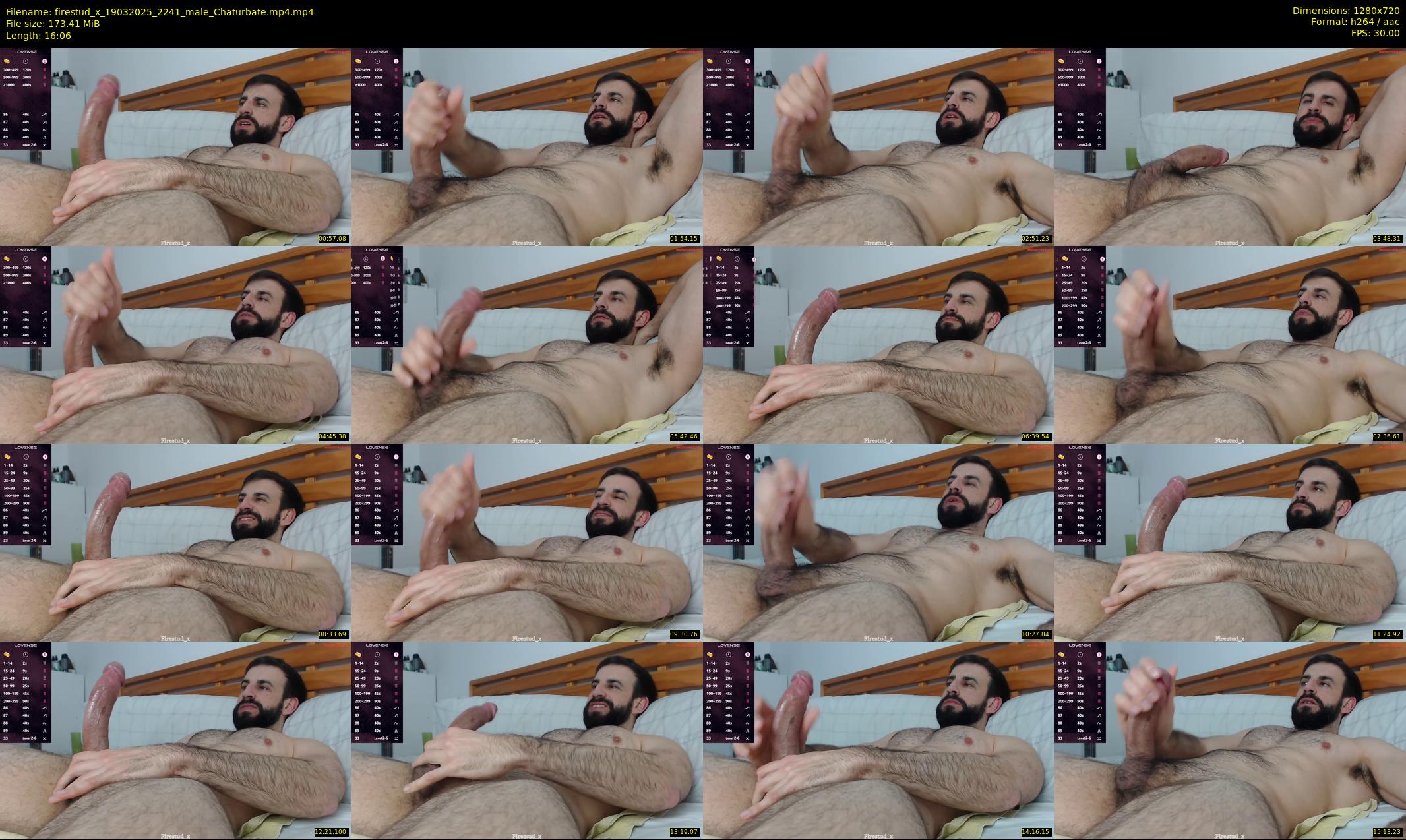 firestud_x — 17 minute Chaturbate male cam show recording, 720p, Mar 19, 2025