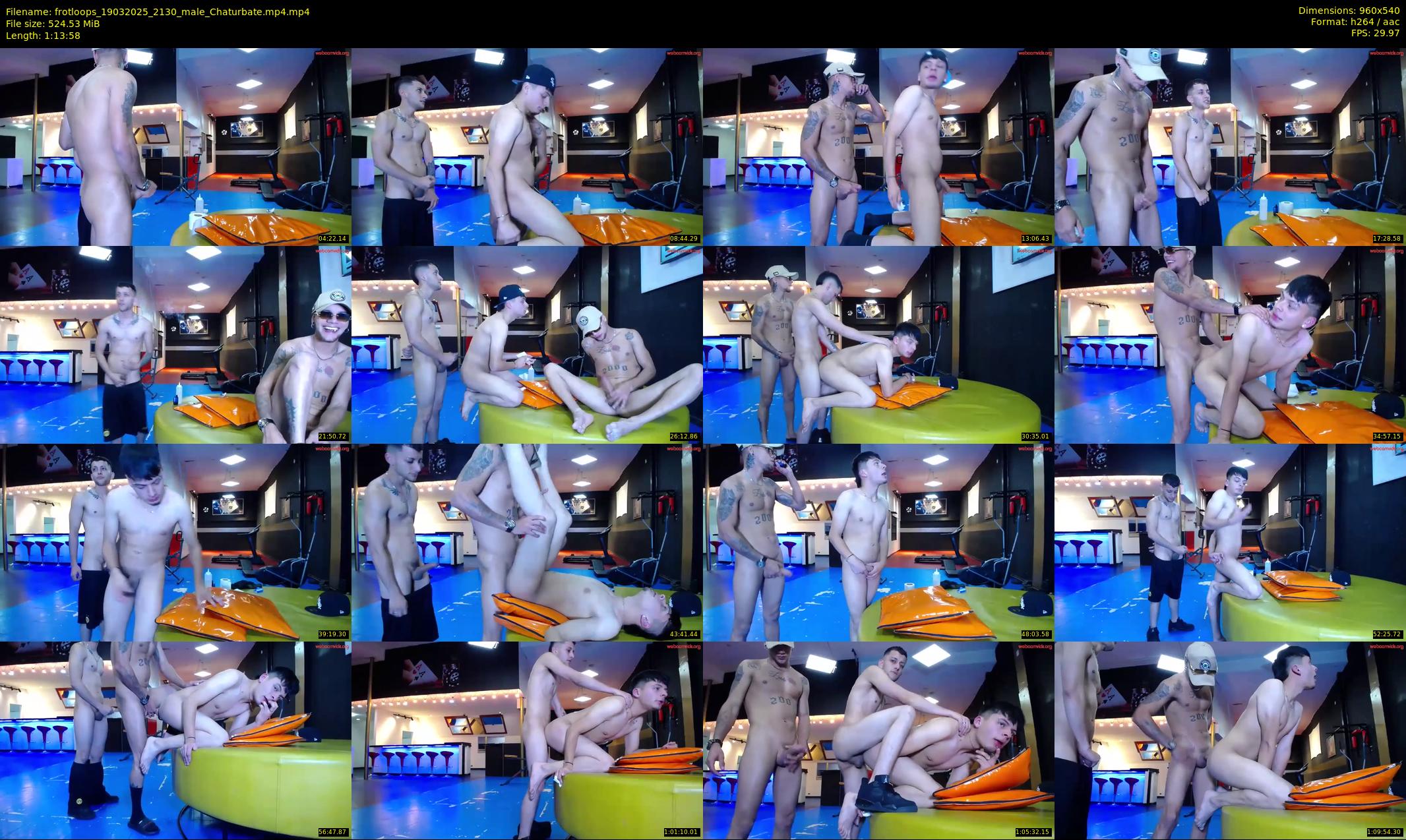 frotloops — 74 minute Chaturbate male cam show recording, 480p, Mar 19, 2025