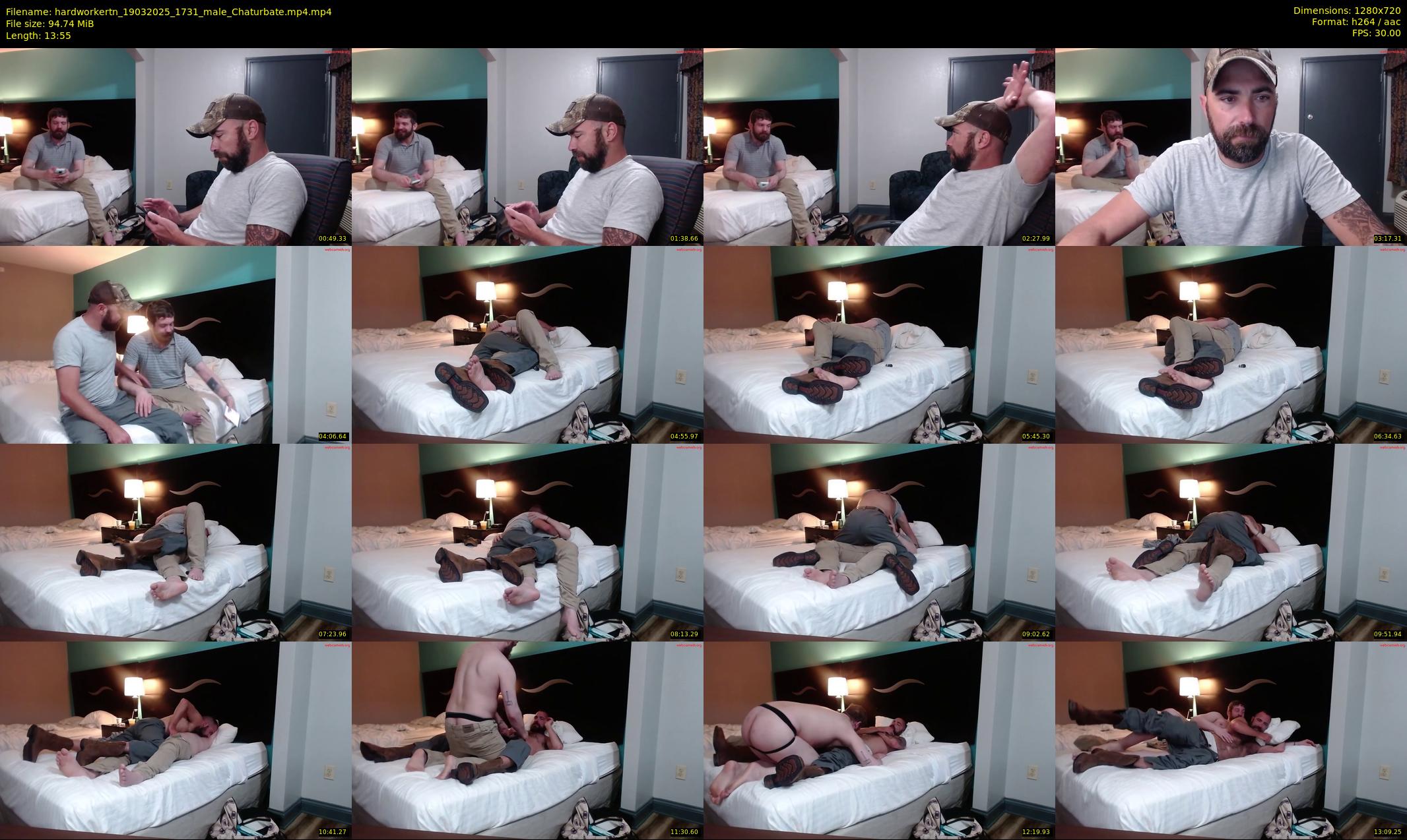 hardworkertn — 14 minute Chaturbate male cam show recording, 720p, Mar 19, 2025