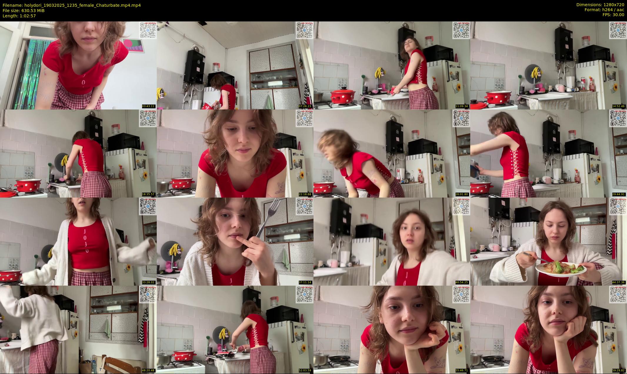 holydori — 63 minute Chaturbate female cam show recording, 720p, Mar 19, 2025