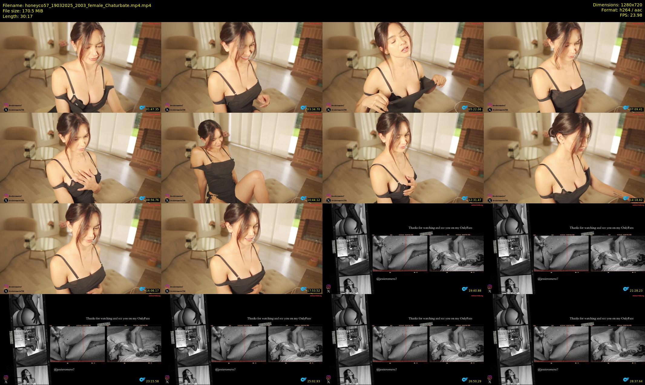 honeyco57 — 31 minute Chaturbate female cam show recording, 720p, Mar 19, 2025