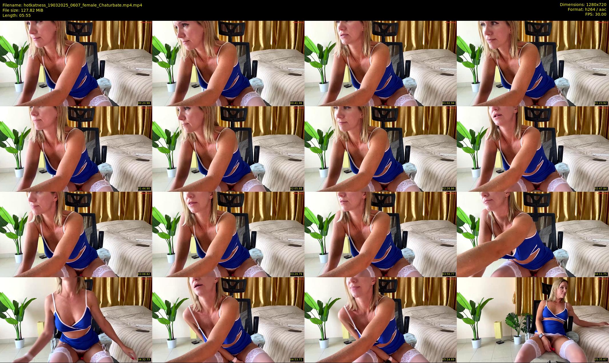 hotkatness — 6 minute Chaturbate female cam show recording, 720p, Mar 19, 2025