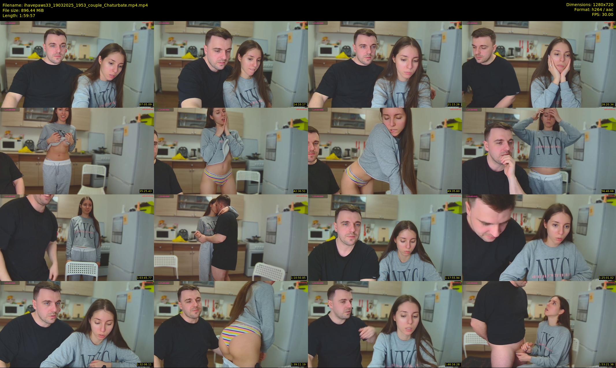ihavepaws33 — 120 minute Chaturbate couple cam show recording, 720p, Mar 19, 2025