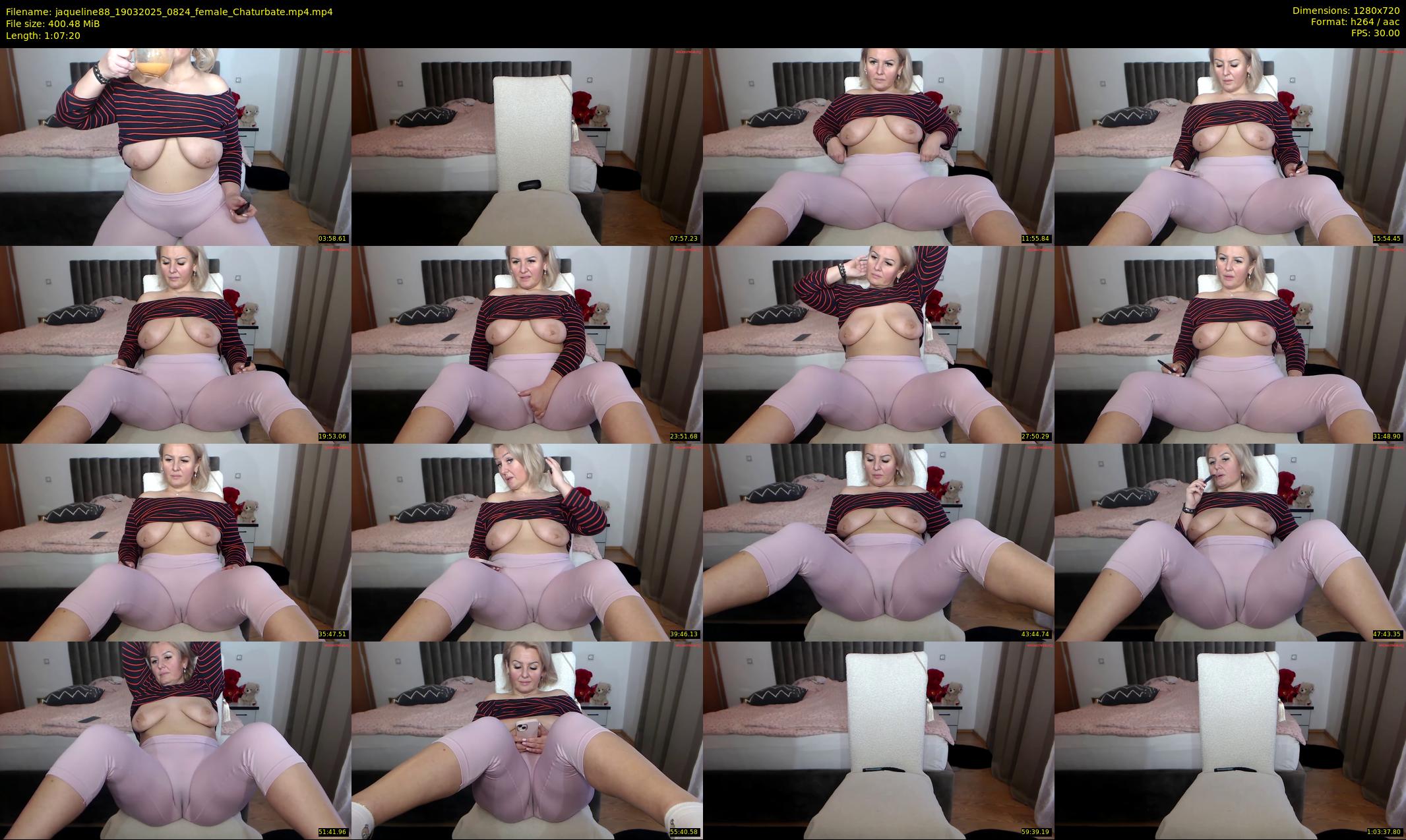 jaqueline88 — 68 minute Chaturbate female cam show recording, 720p, Mar 19, 2025