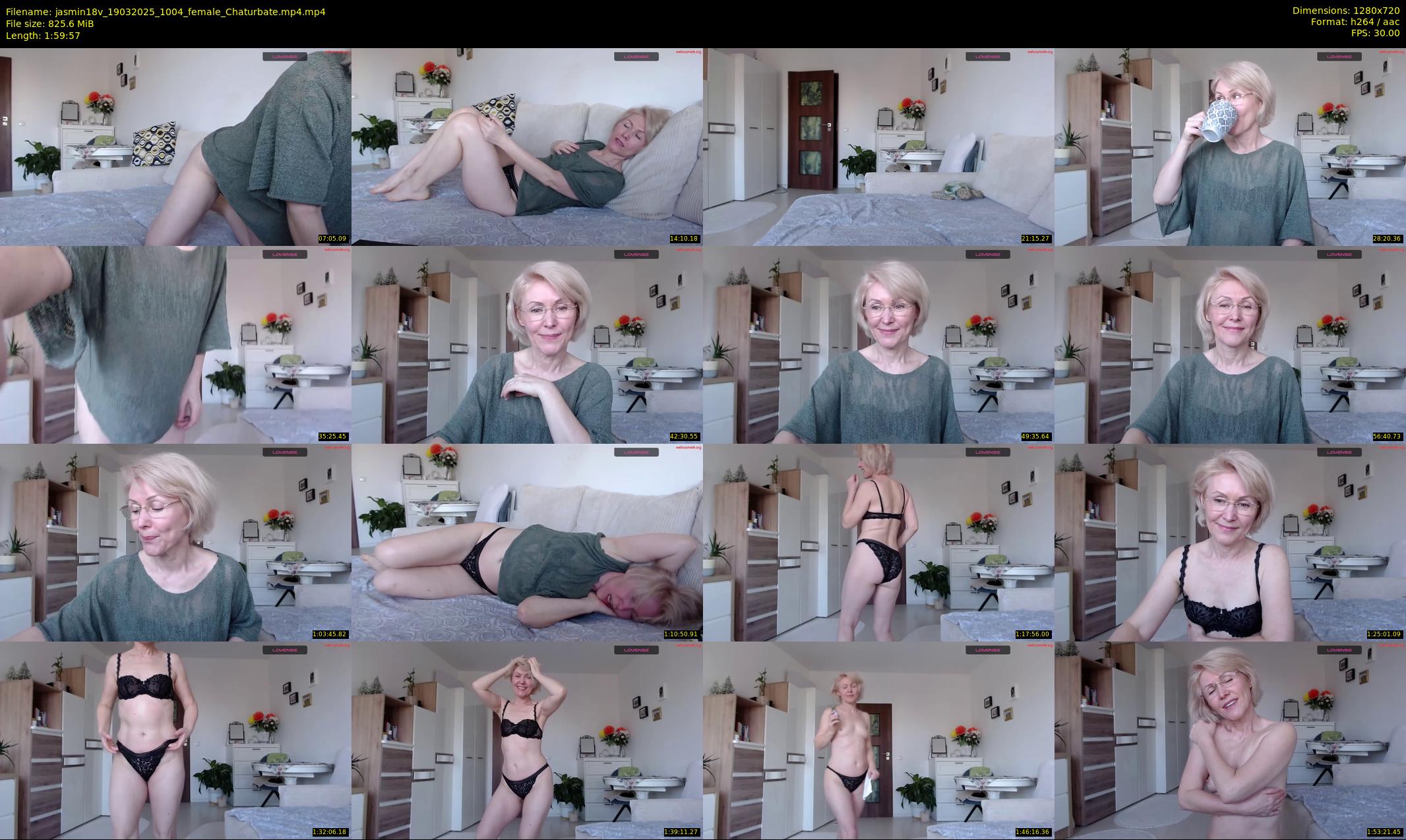 jasmin18v — 120 minute Chaturbate female cam show recording, 720p, Mar 19, 2025