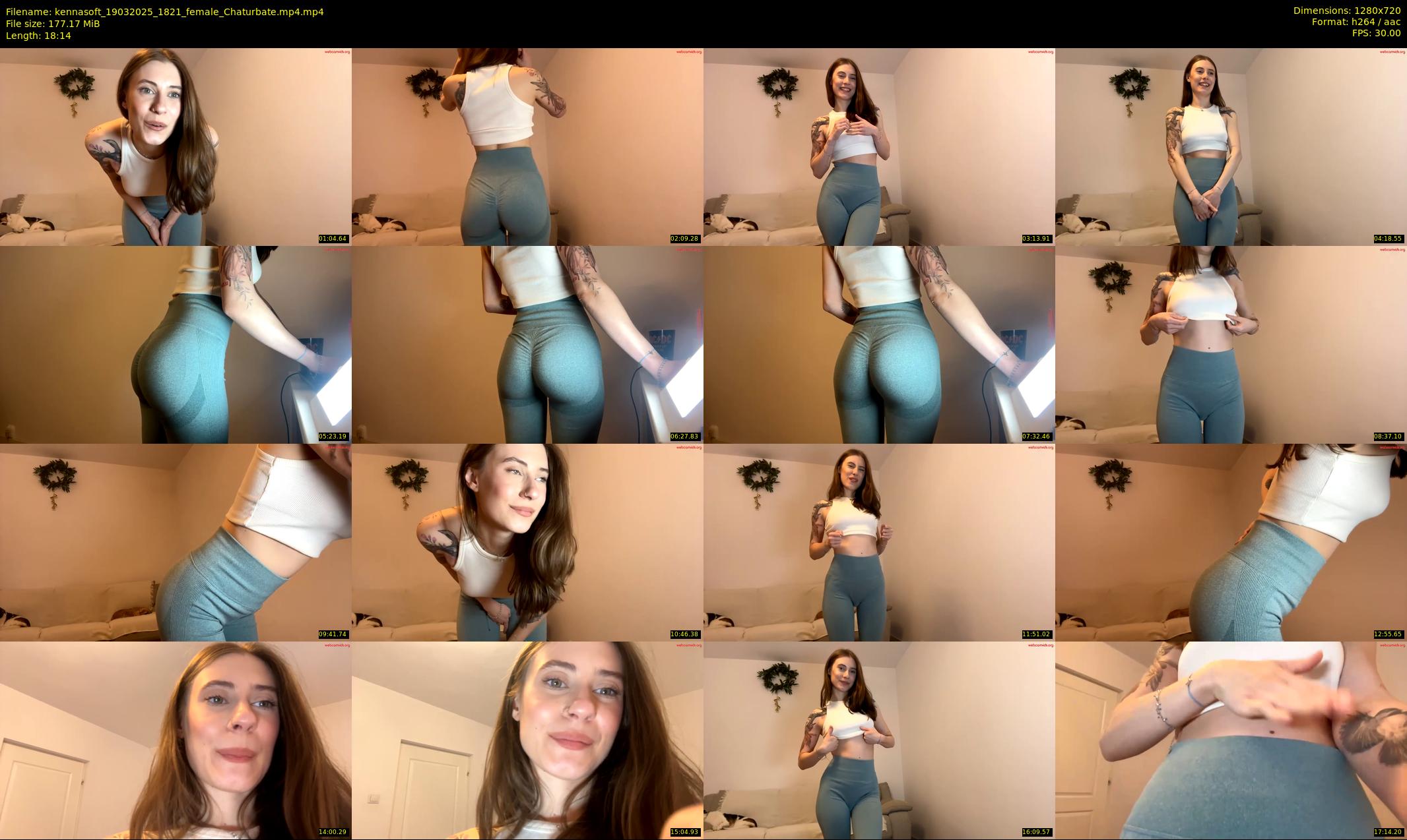kennasoft — 19 minute Chaturbate female cam show recording, 720p, Mar 19, 2025