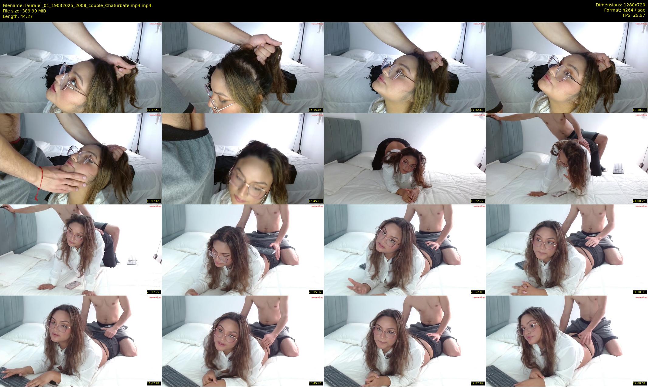 lauralei_01 — 45 minute Chaturbate couple cam show recording, 720p, Mar 19, 2025