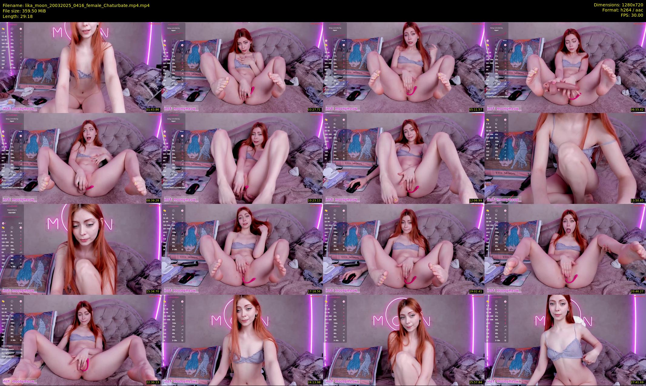 lika_moon — 30 minute Chaturbate female cam show recording, 720p, Mar 20, 2025