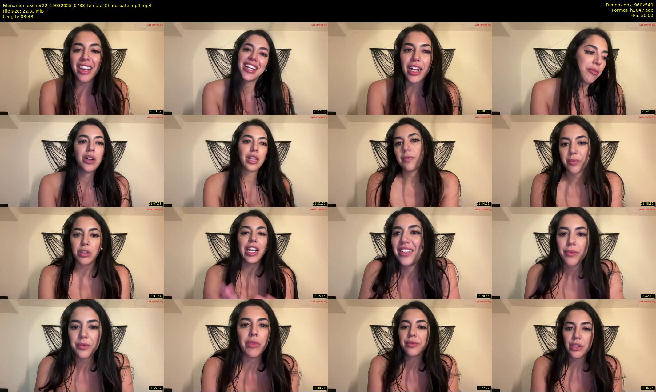 luxcher22 — 4 minute Chaturbate female cam show recording, 480p, Mar 19, 2025