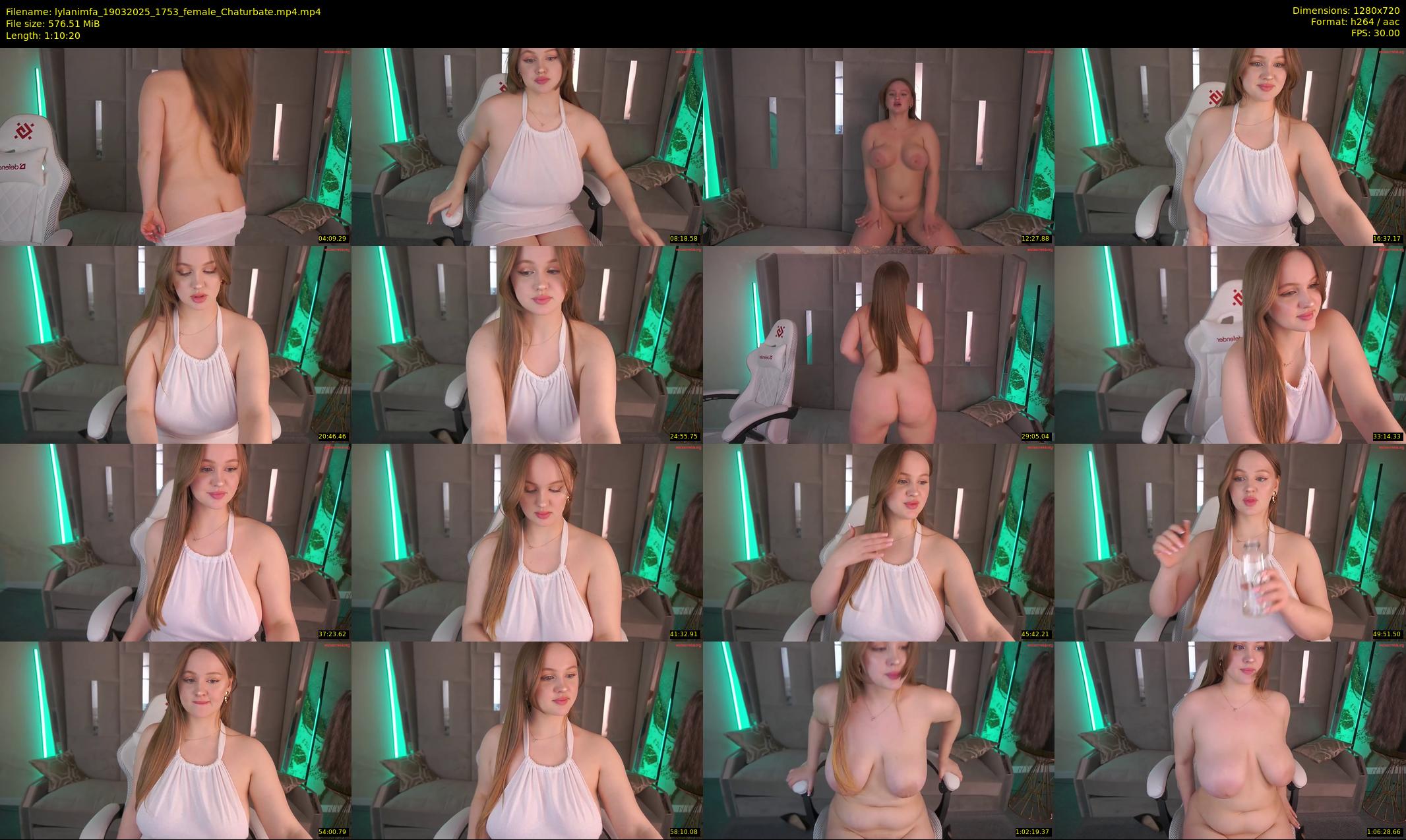 lylanimfa — 71 minute Chaturbate female cam show recording, 720p, Mar 19, 2025