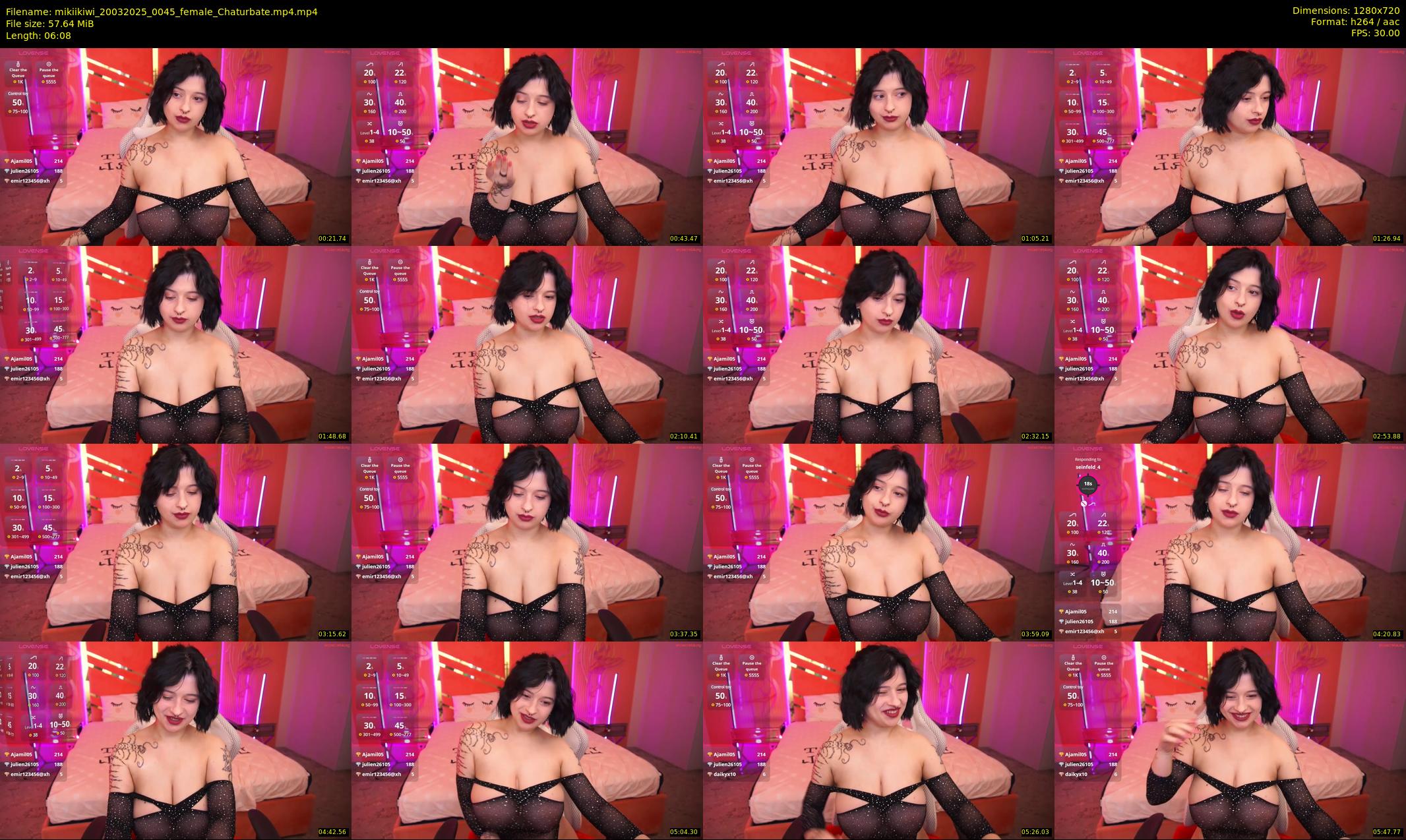 mikiikiwi — 7 minute Chaturbate female cam show recording, 720p, Mar 20, 2025