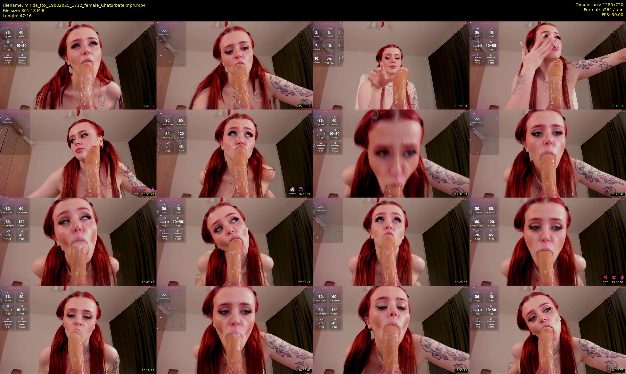 mirida_fox — 48 minute Chaturbate female cam show recording, 720p, Mar 19, 2025