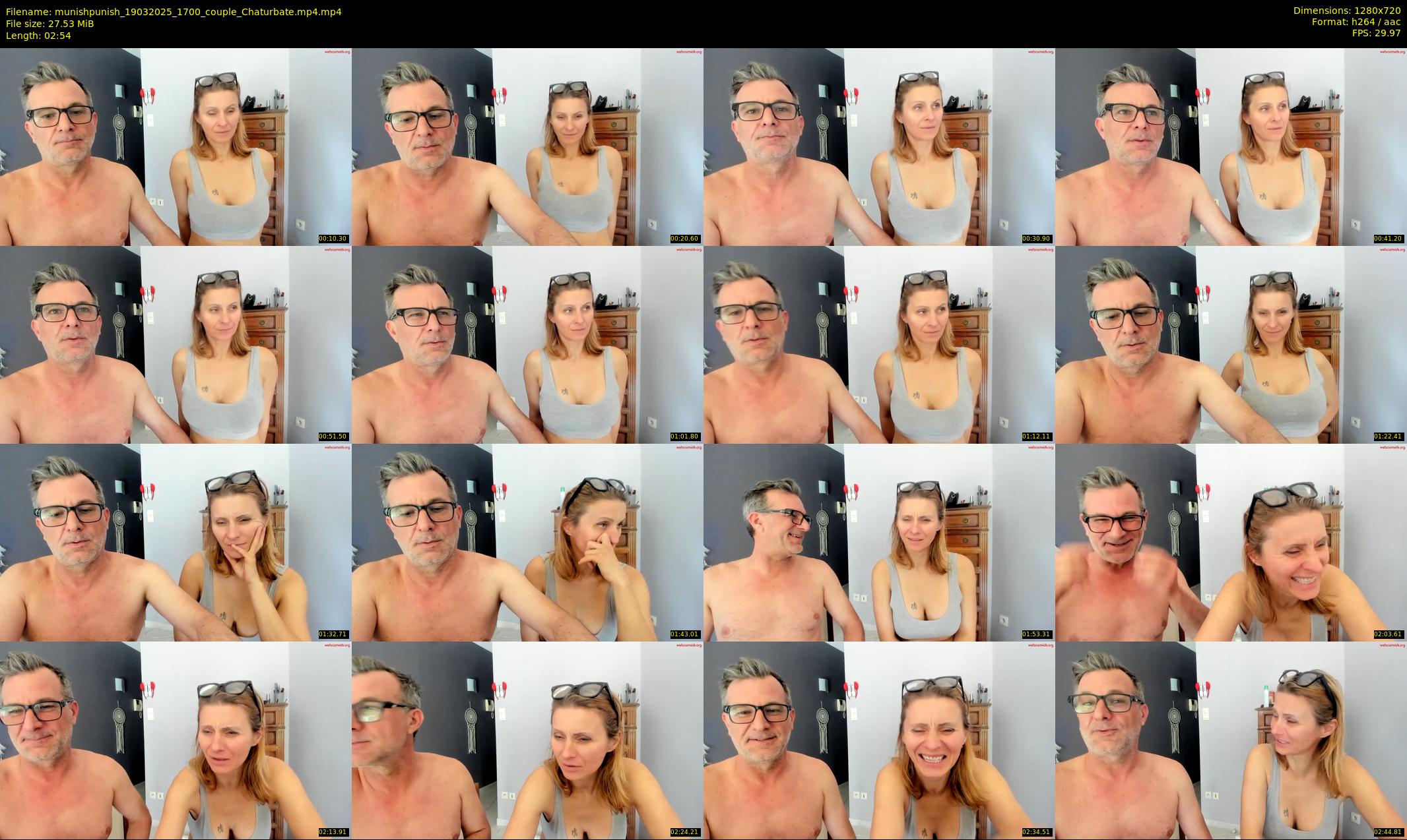 munishpunish — 3 minute Chaturbate couple cam show recording, 720p, Mar 19, 2025