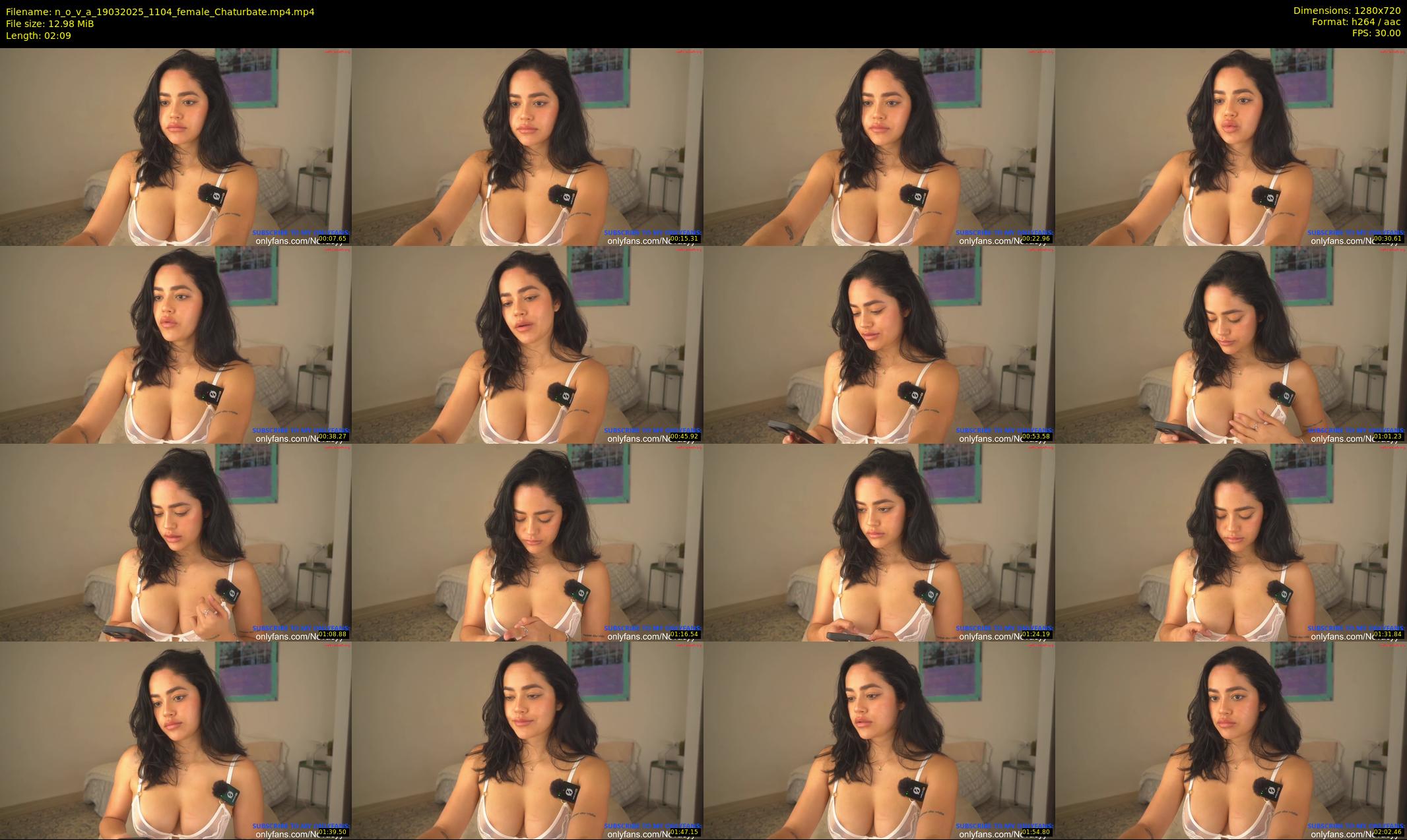 n_o_v_a — 3 minute Chaturbate female cam show recording, 720p, Mar 19, 2025