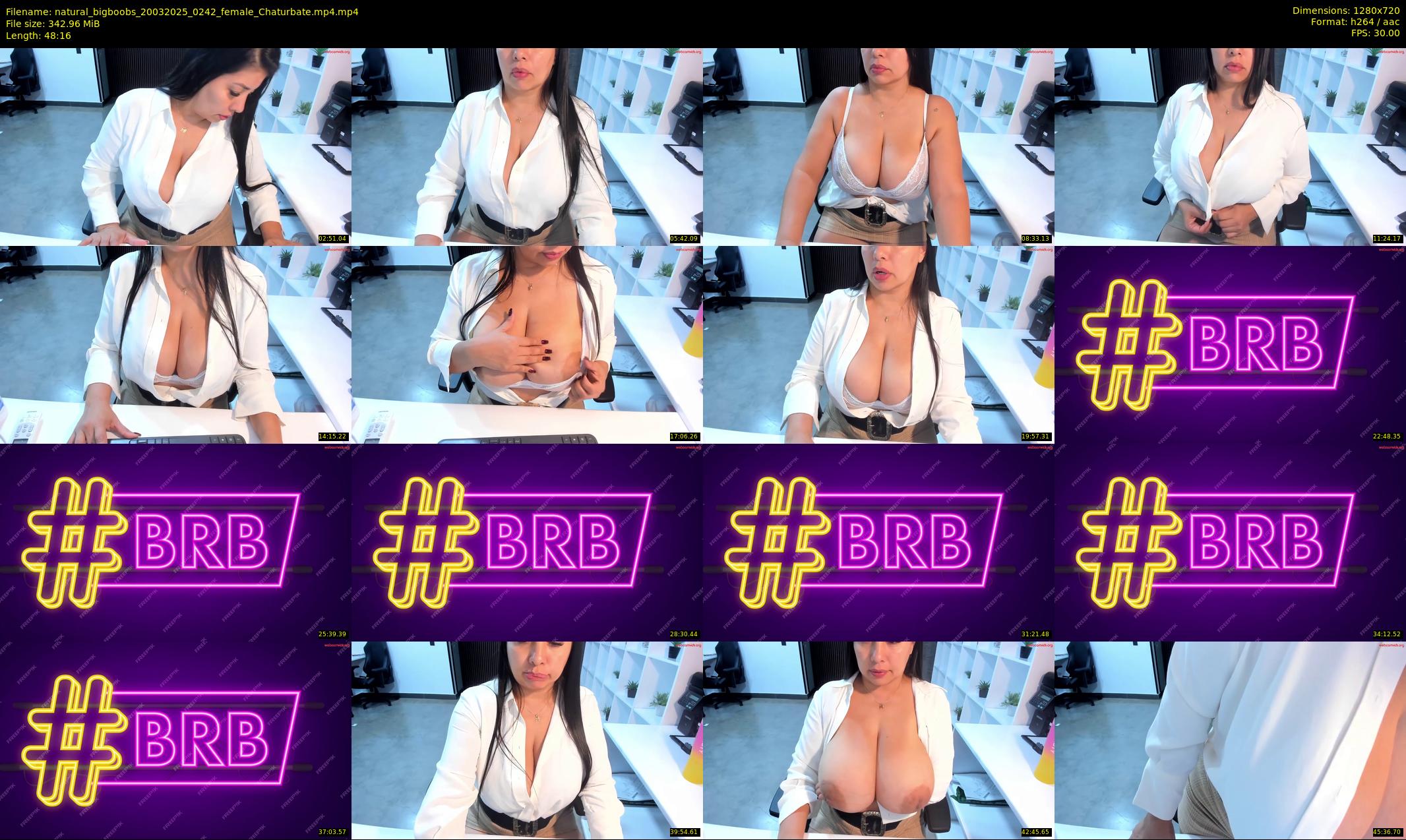 natural_bigboobs — 49 minute Chaturbate female cam show recording, 720p, Mar 20, 2025