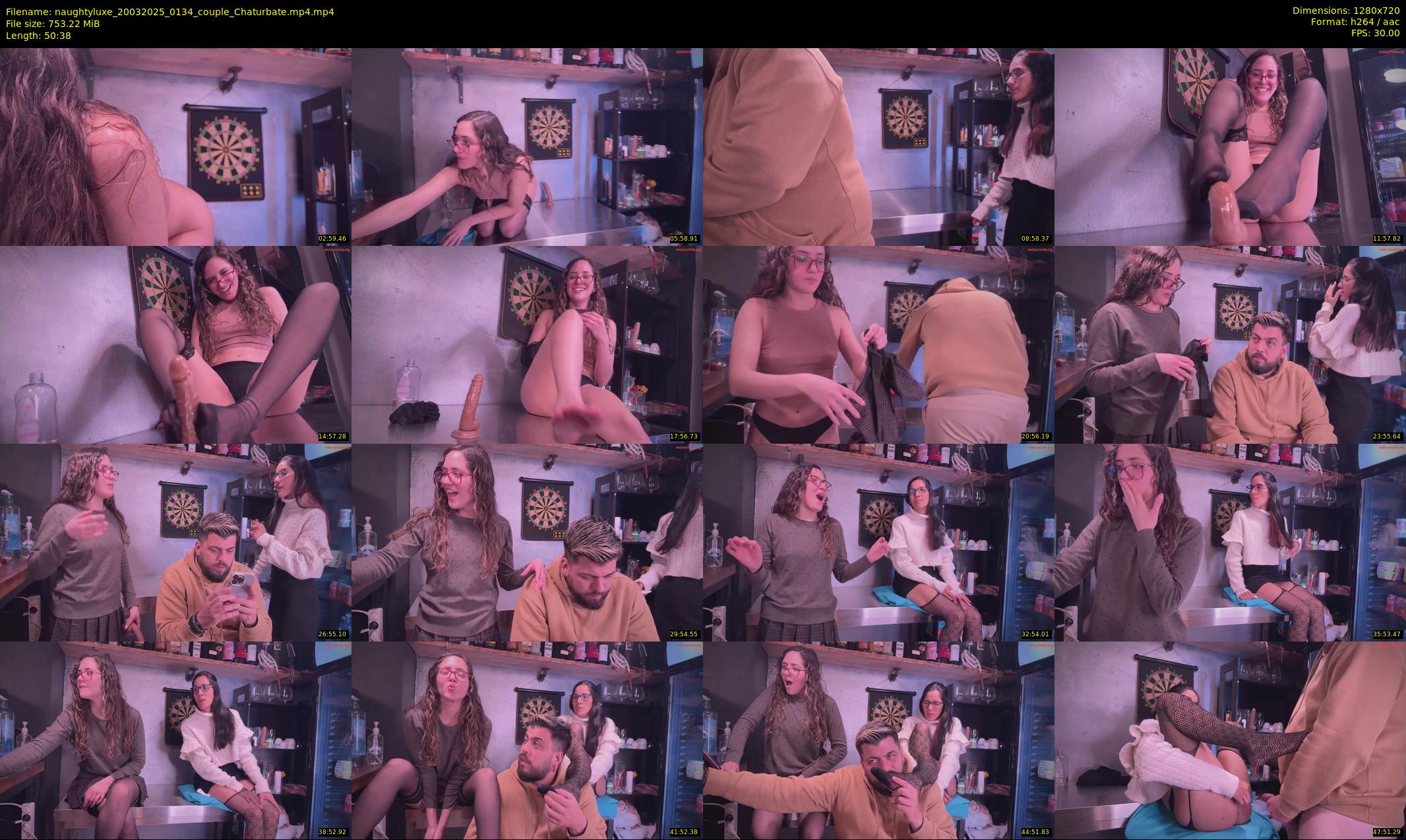 naughtyluxe — 51 minute Chaturbate couple cam show recording, 720p, Mar 20, 2025
