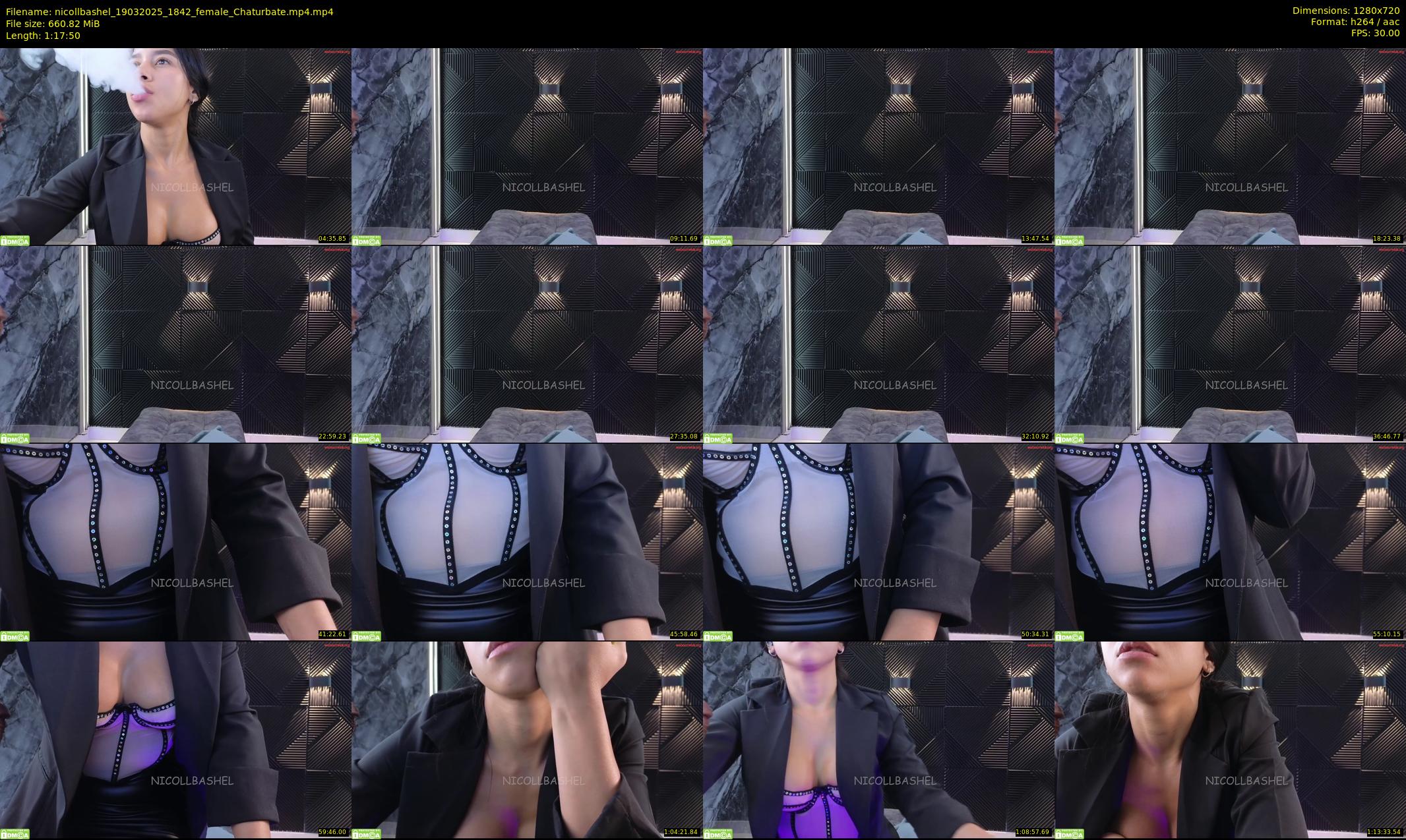 nicollbashel — 78 minute Chaturbate female cam show recording, 720p, Mar 19, 2025