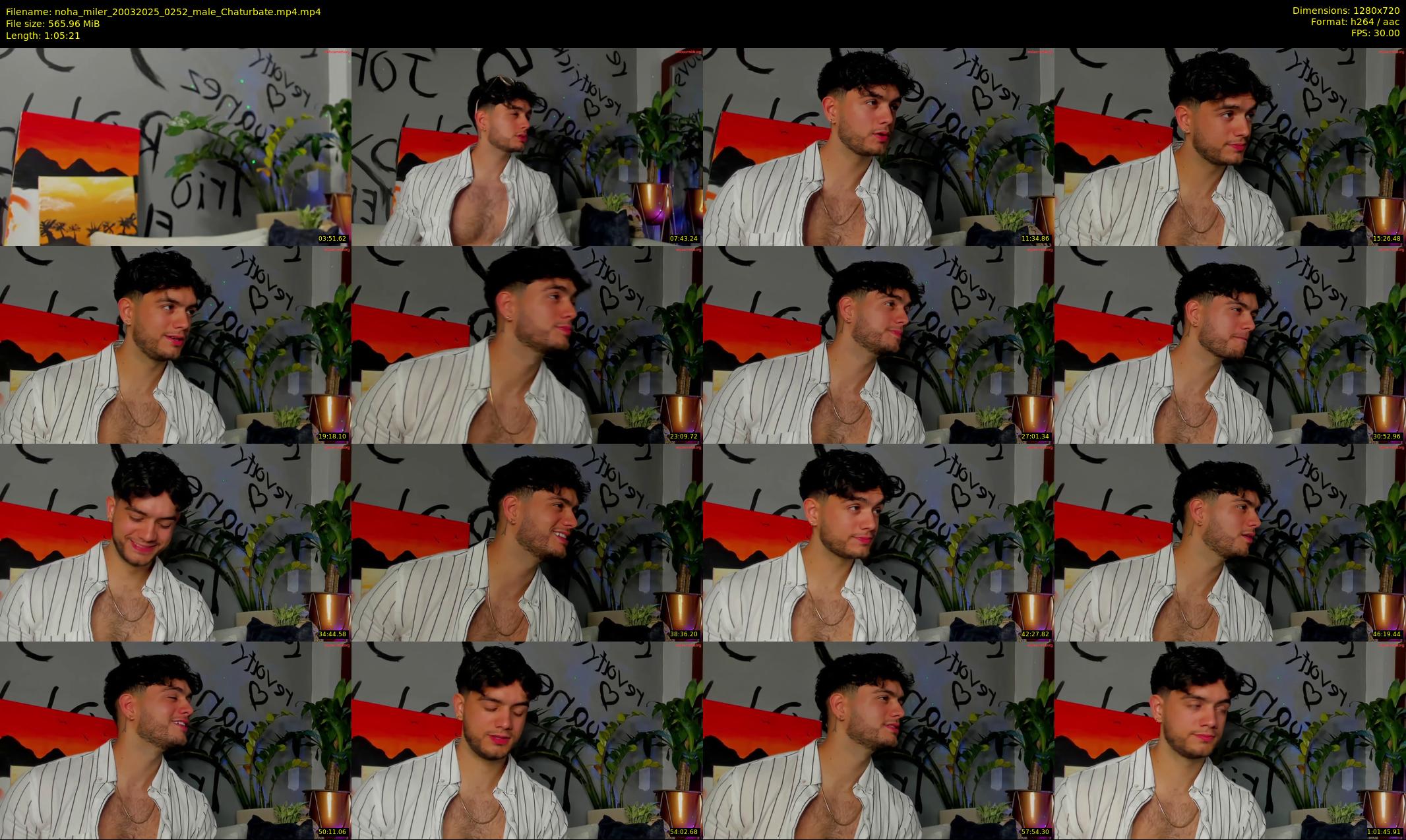 noha_miler — 66 minute Chaturbate male cam show recording, 720p, Mar 20, 2025