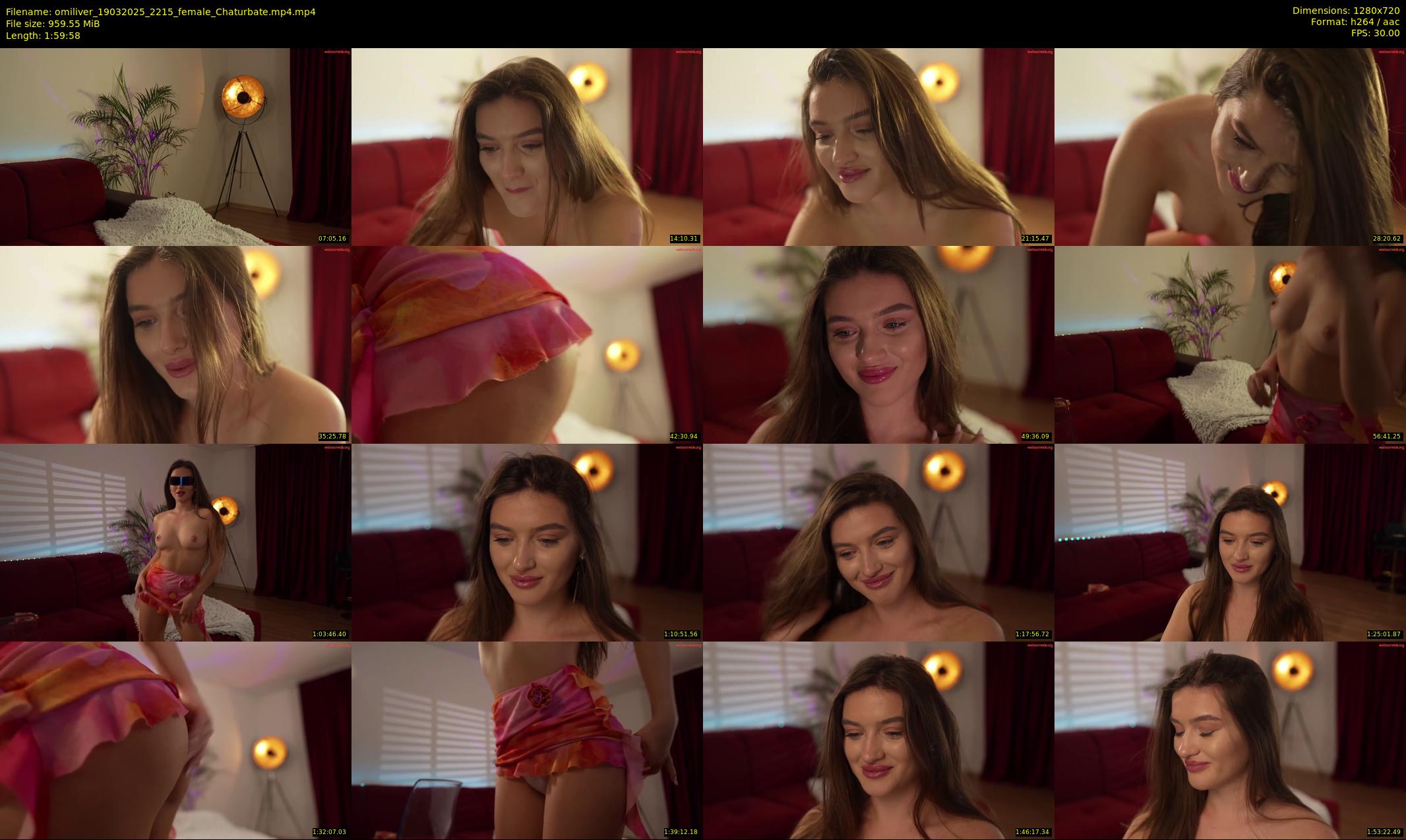 omiliver — 120 minute Chaturbate female cam show recording, 720p, Mar 19, 2025