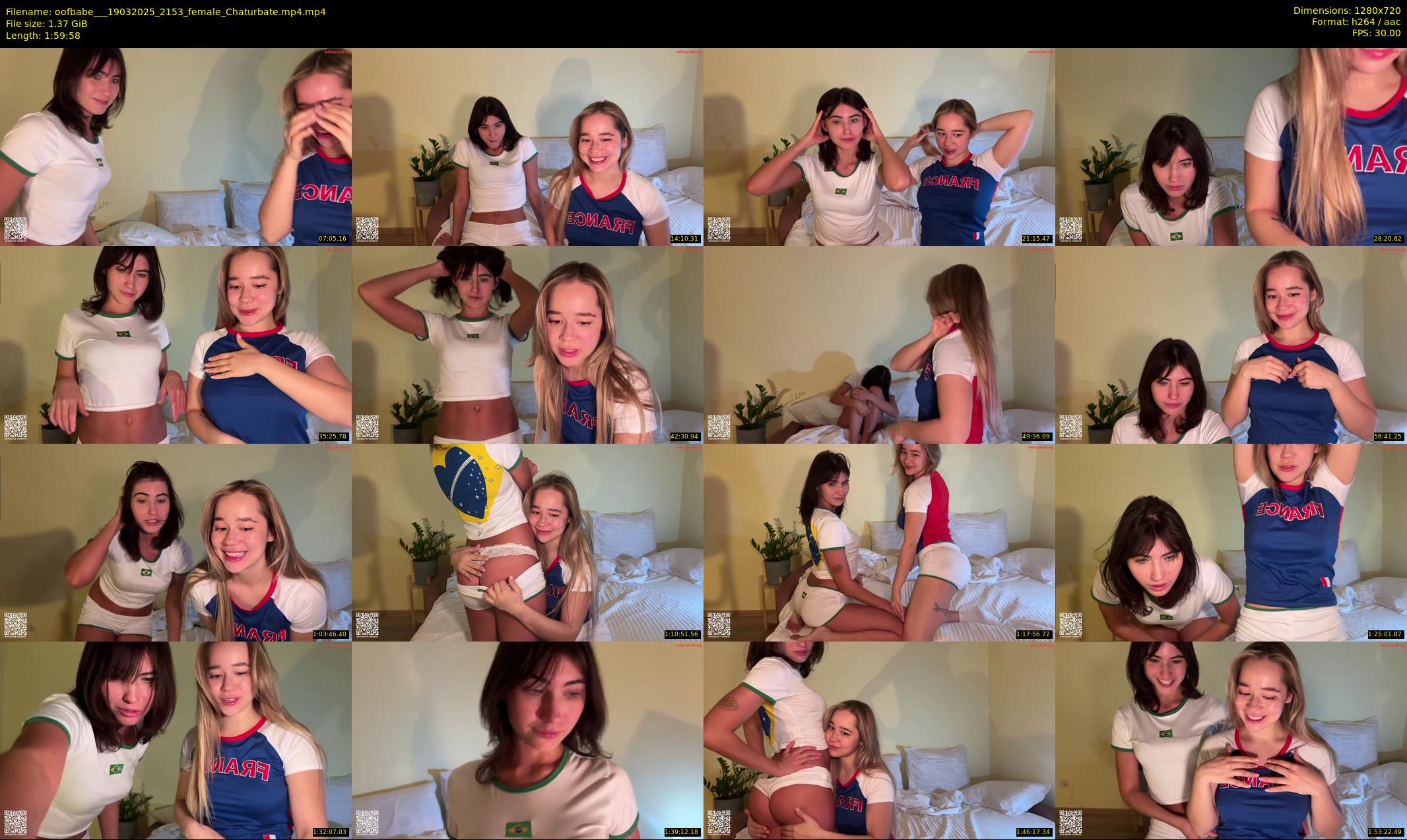 oofbabe__ — 120 minute Chaturbate female cam show recording, 720p, Mar 19, 2025