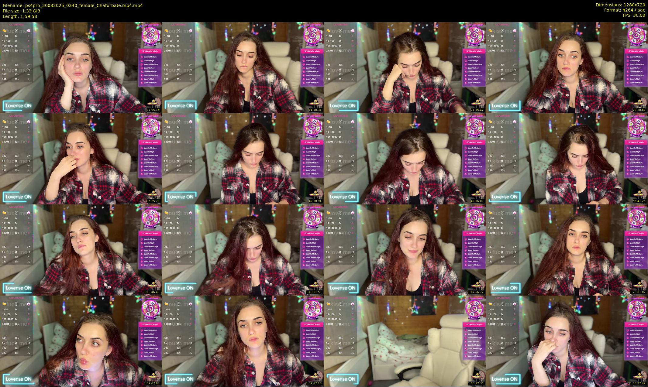 ps4pro — 120 minute Chaturbate female cam show recording, 720p, Mar 20, 2025