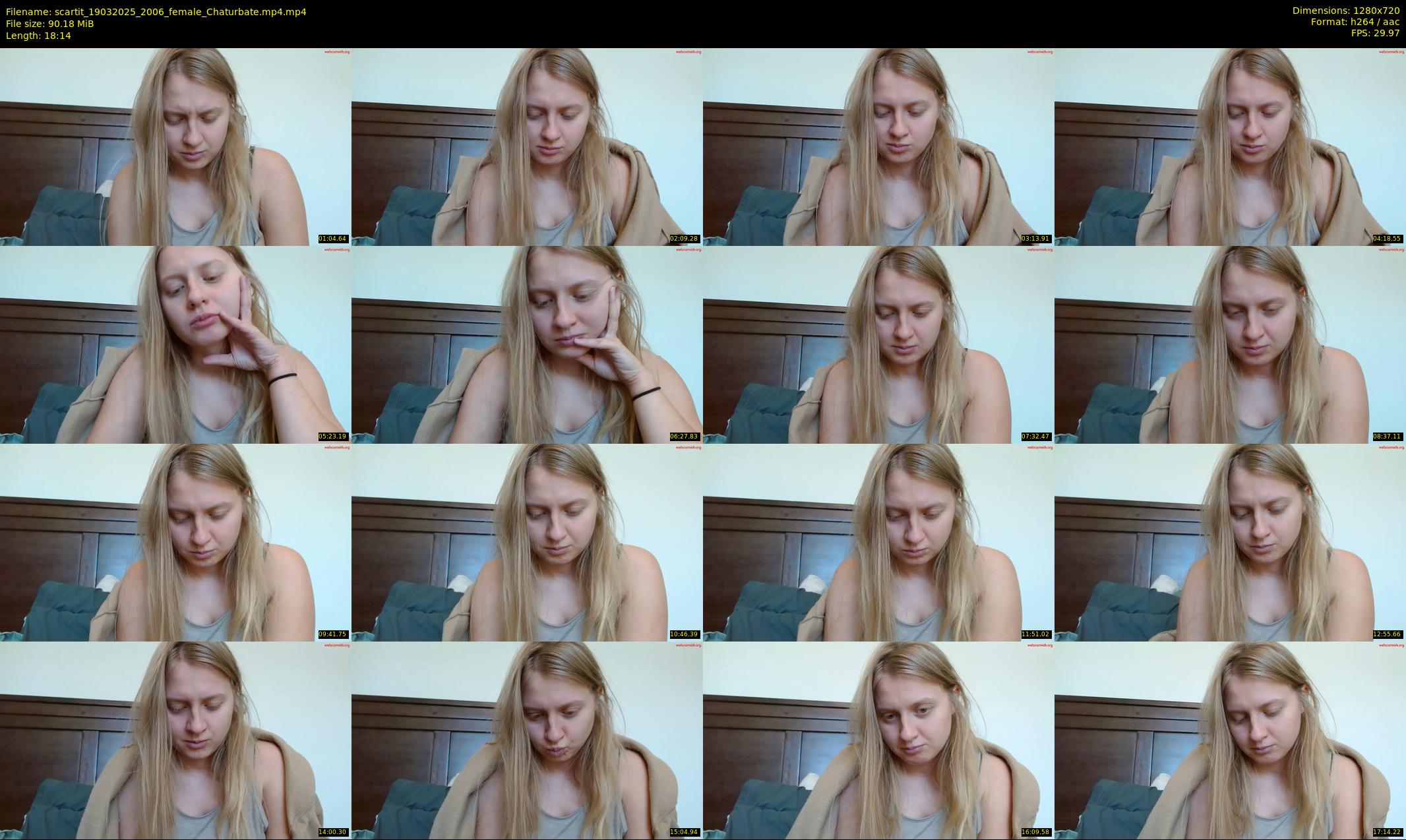 scartit — 19 minute Chaturbate female cam show recording, 720p, Mar 19, 2025